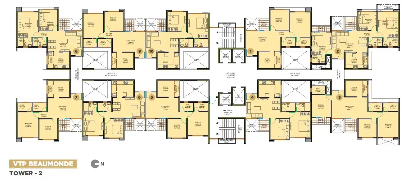 VTP Beaumonde Floor plan 2