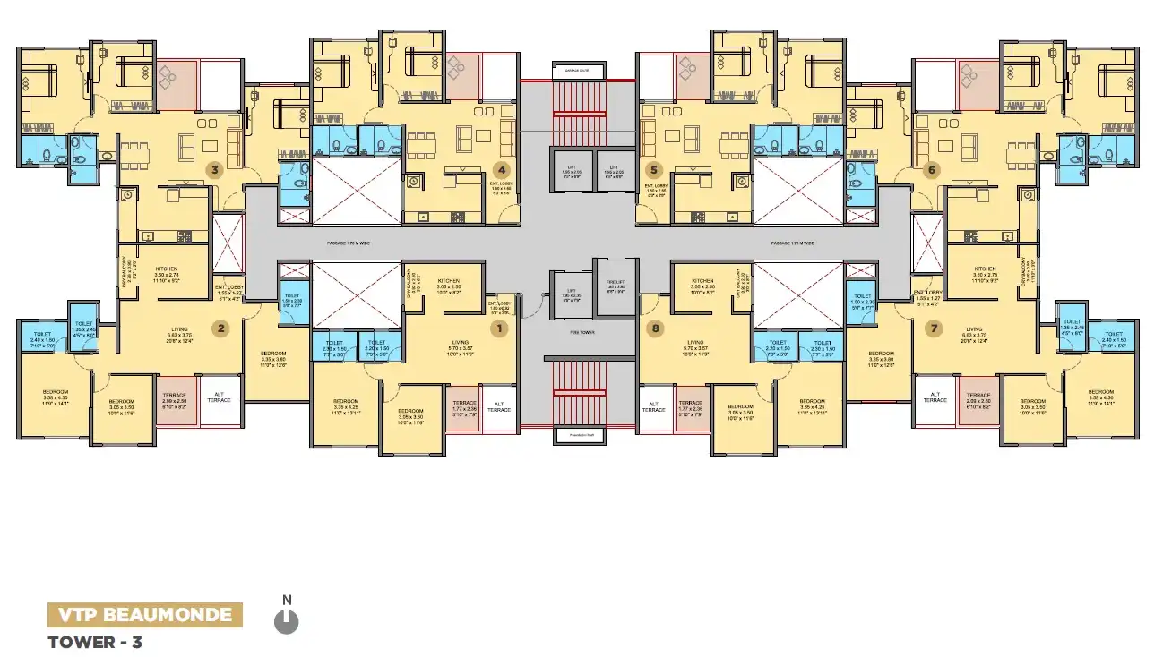 VTP Beaumonde Floor plan 3