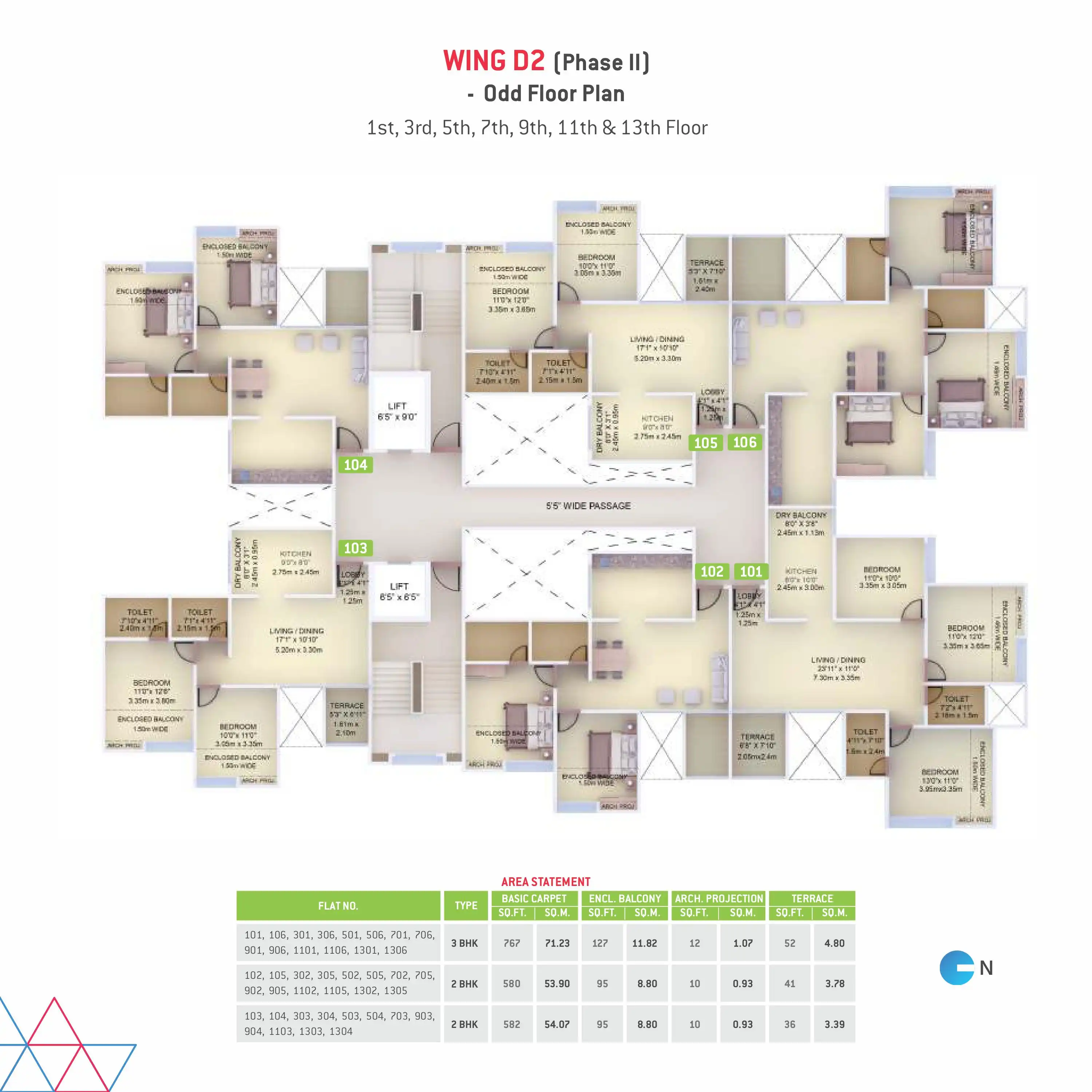 VTP Purvanchal Floor plan 4