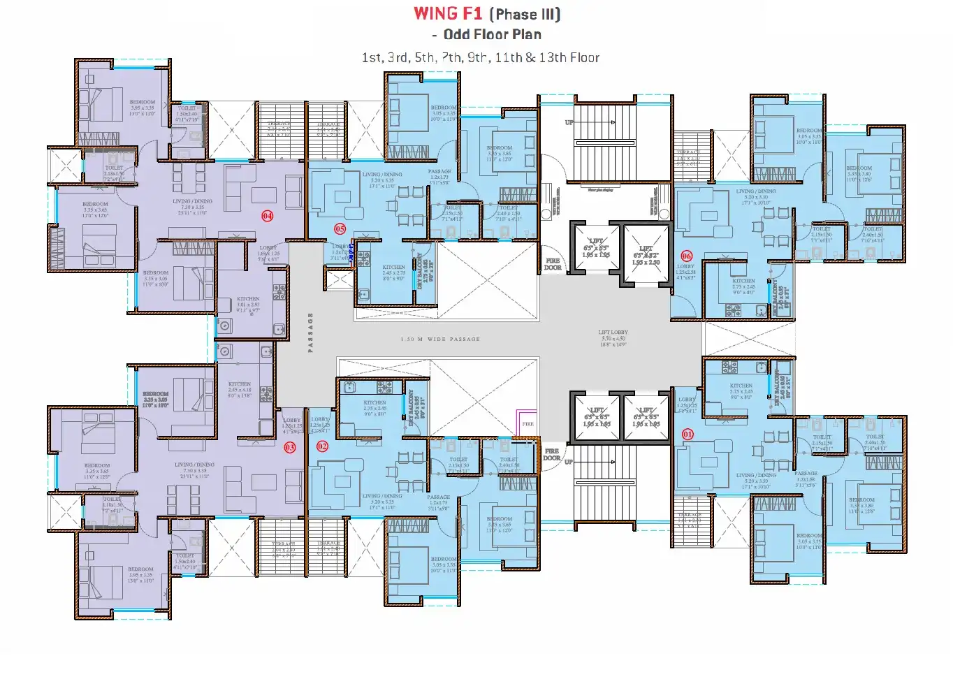 VTP Purvanchal Floor plan 5