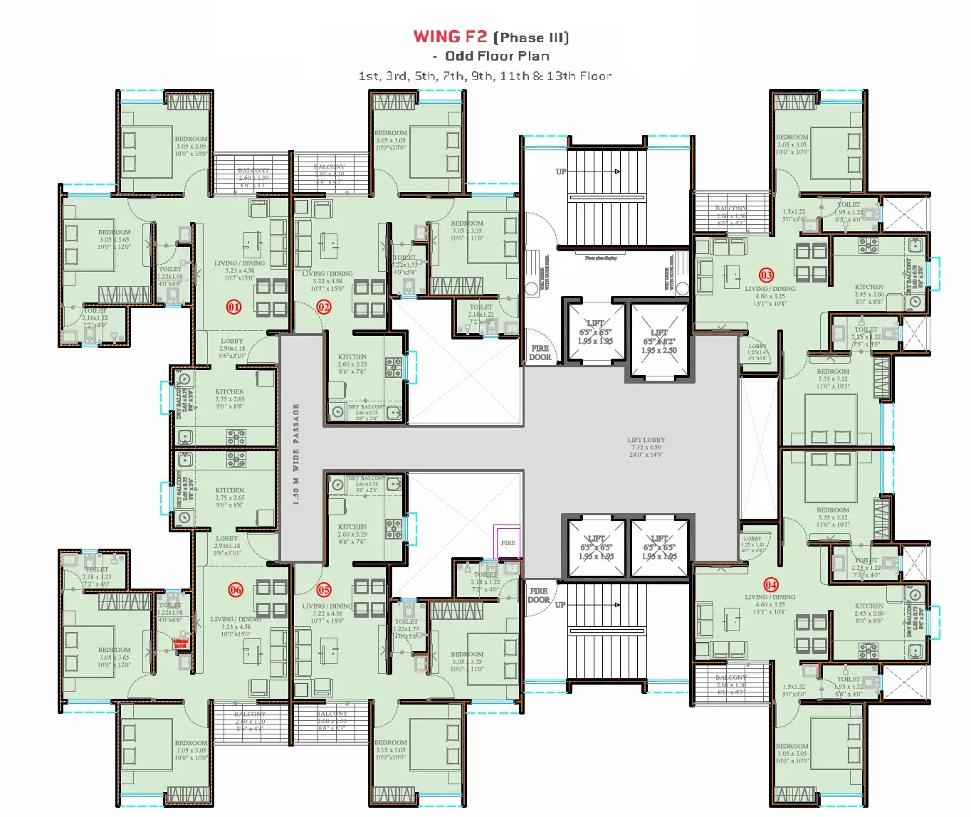 VTP Purvanchal Floor plan 6