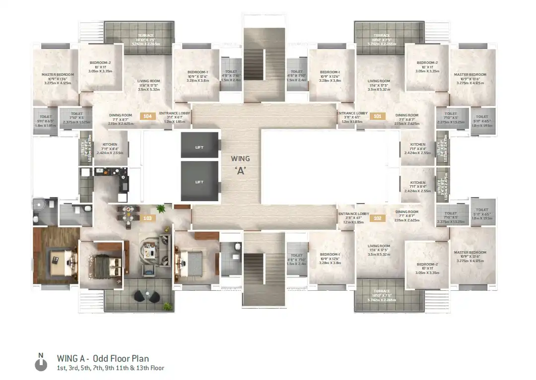 VTP Solitaire Floor plan 3