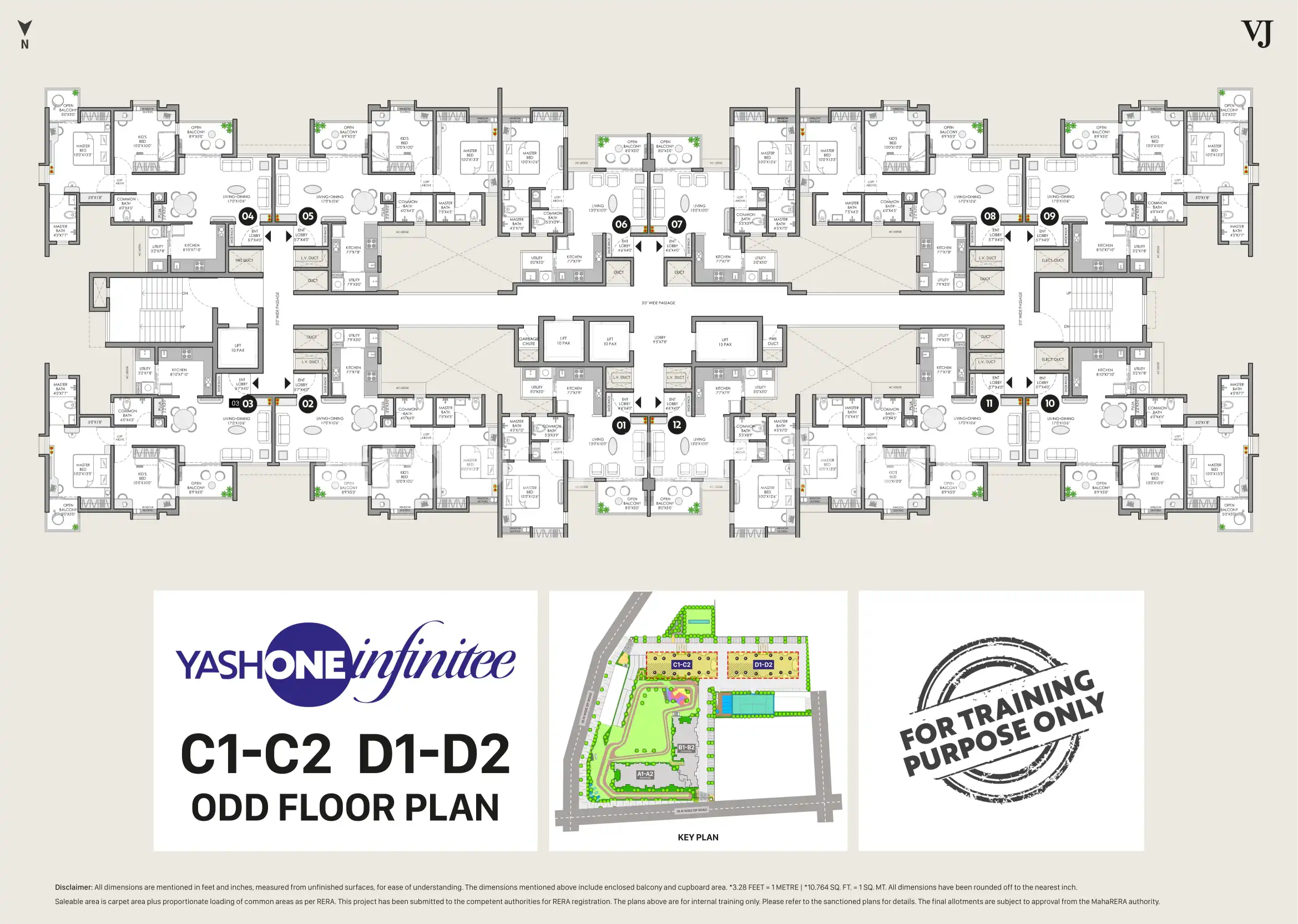 VJ Yashone Infinitee Floor plan 3