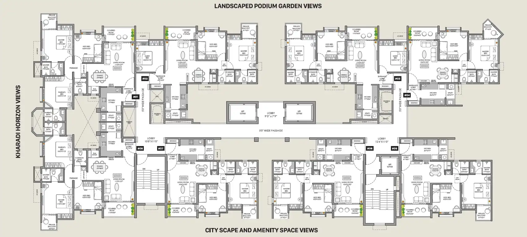VJ Yashwin Orizzonte Floor plan 1