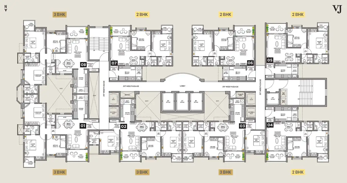 VJ Yashwin Orizzonte Floor plan 4