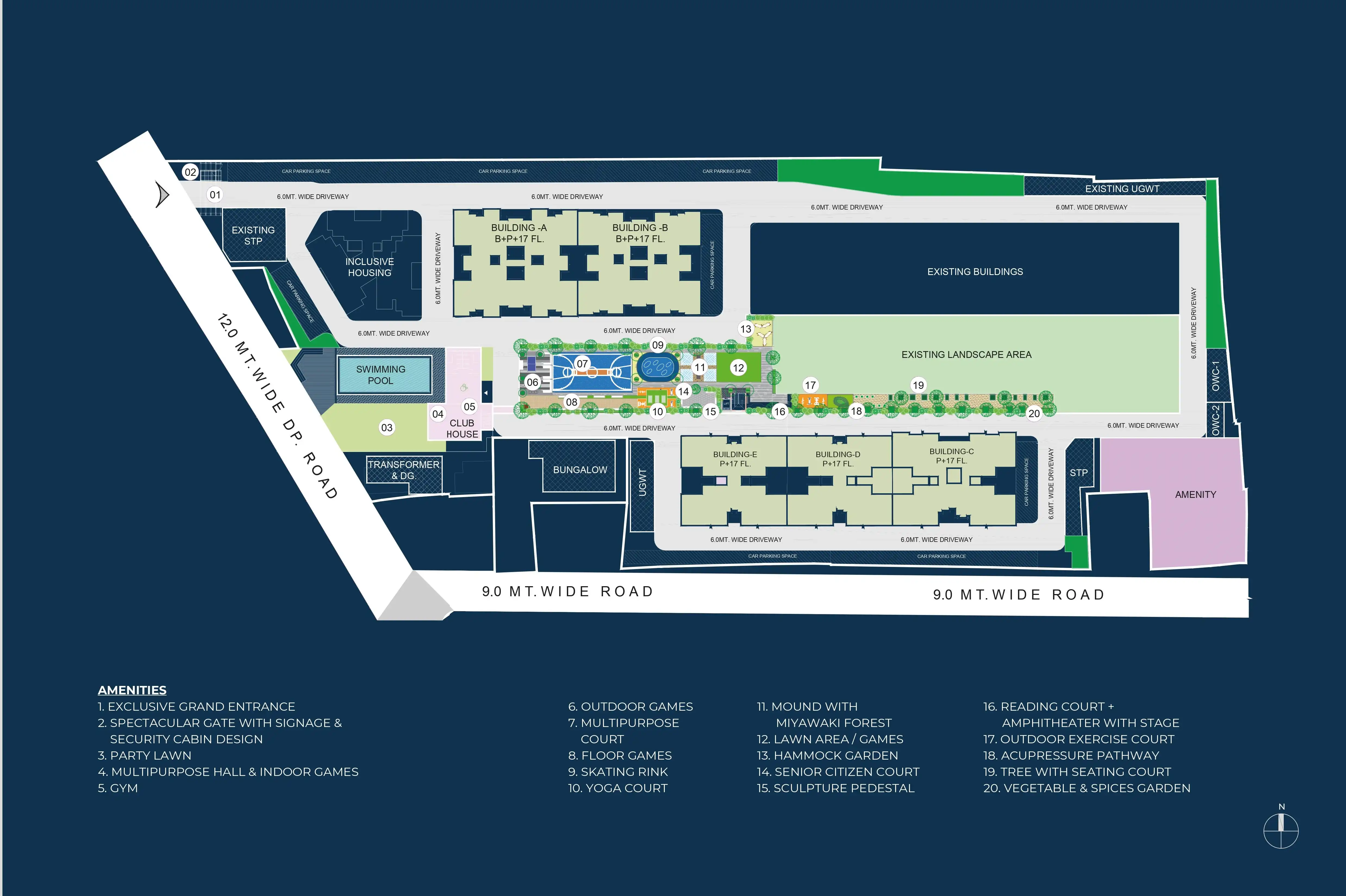 Kohinoor Presidentia Floor plan 2