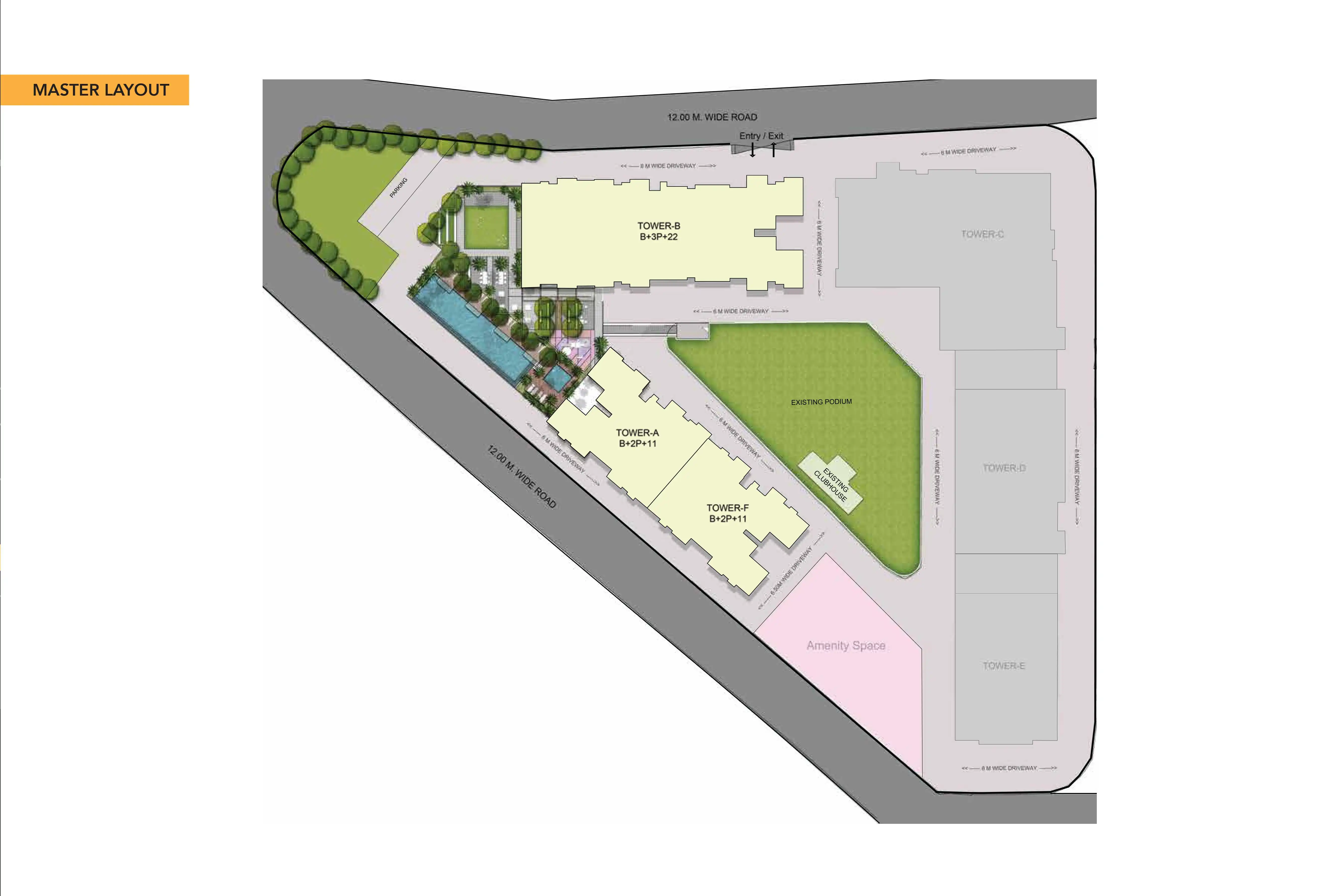 Kohinoor Shangrila Master Plan