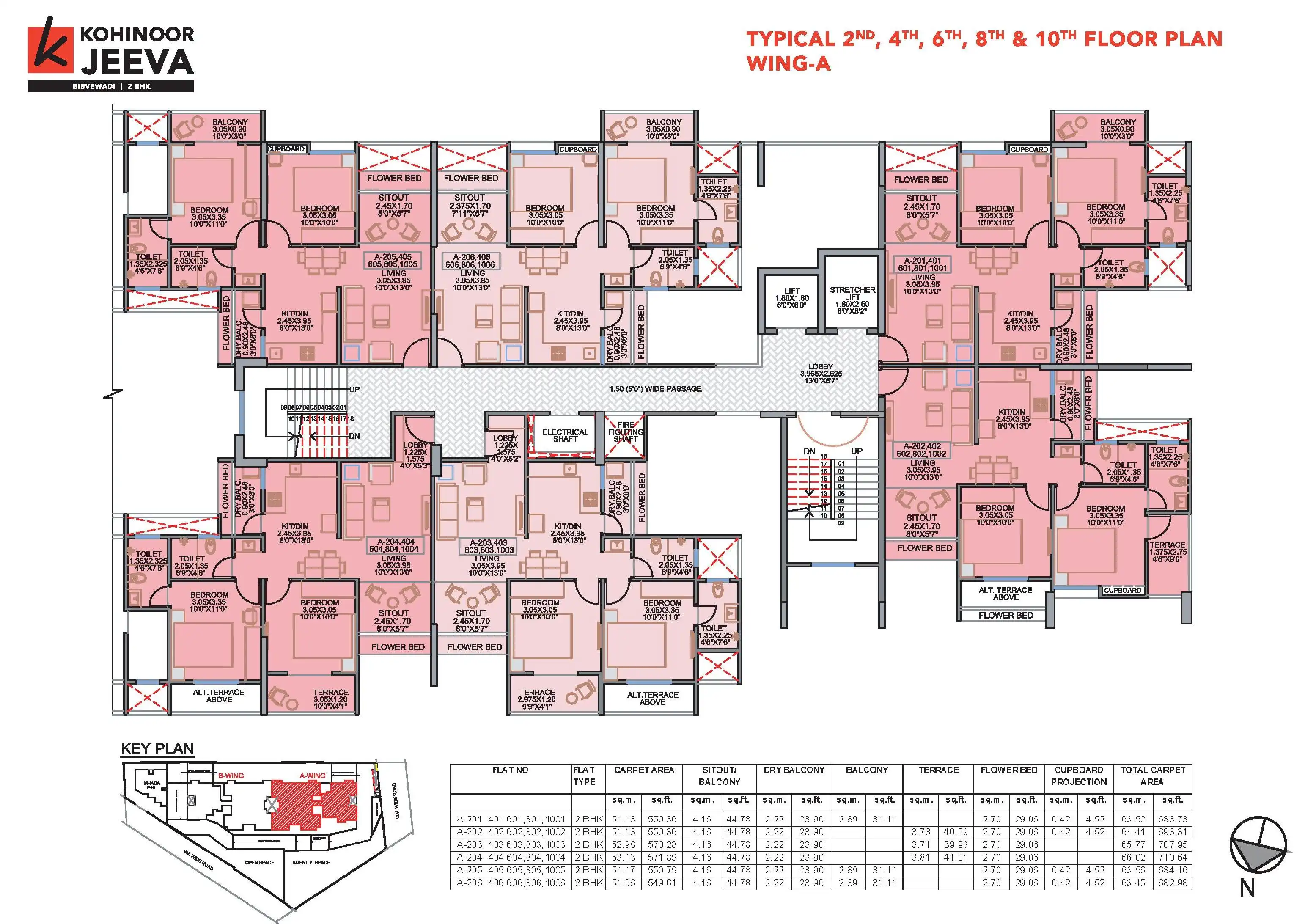 Kohinoor Jeeva Floor Plan