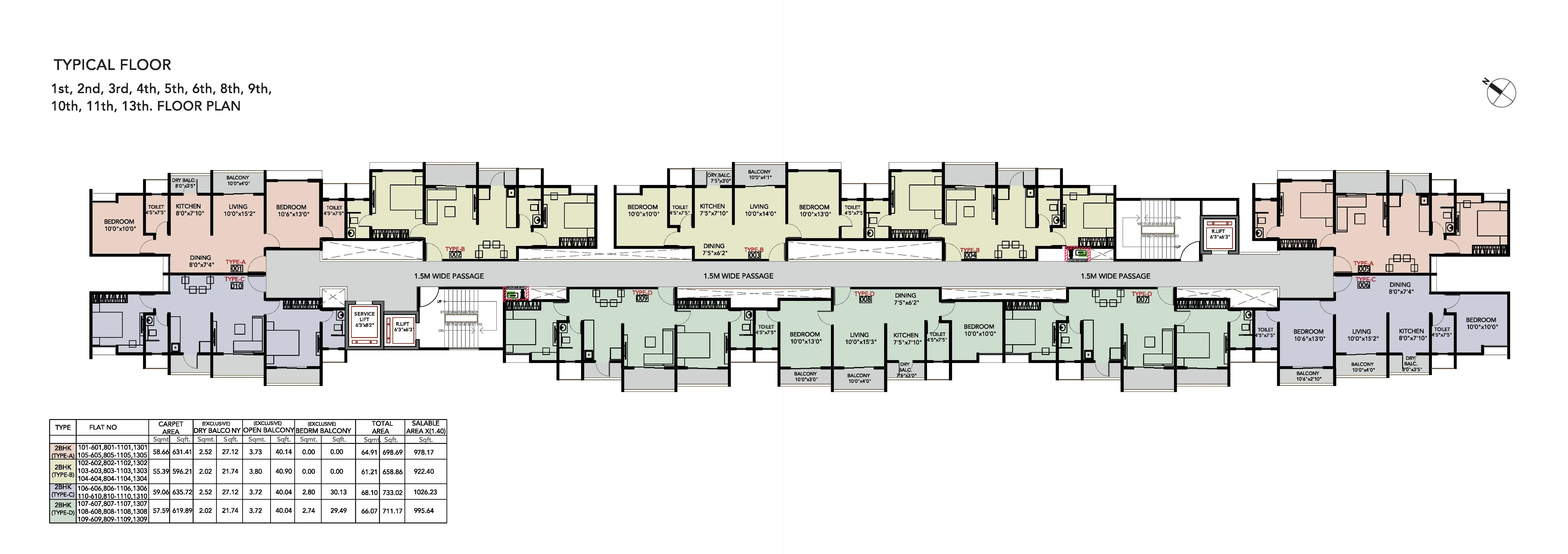 Kohinoor Emerald Floor Plan