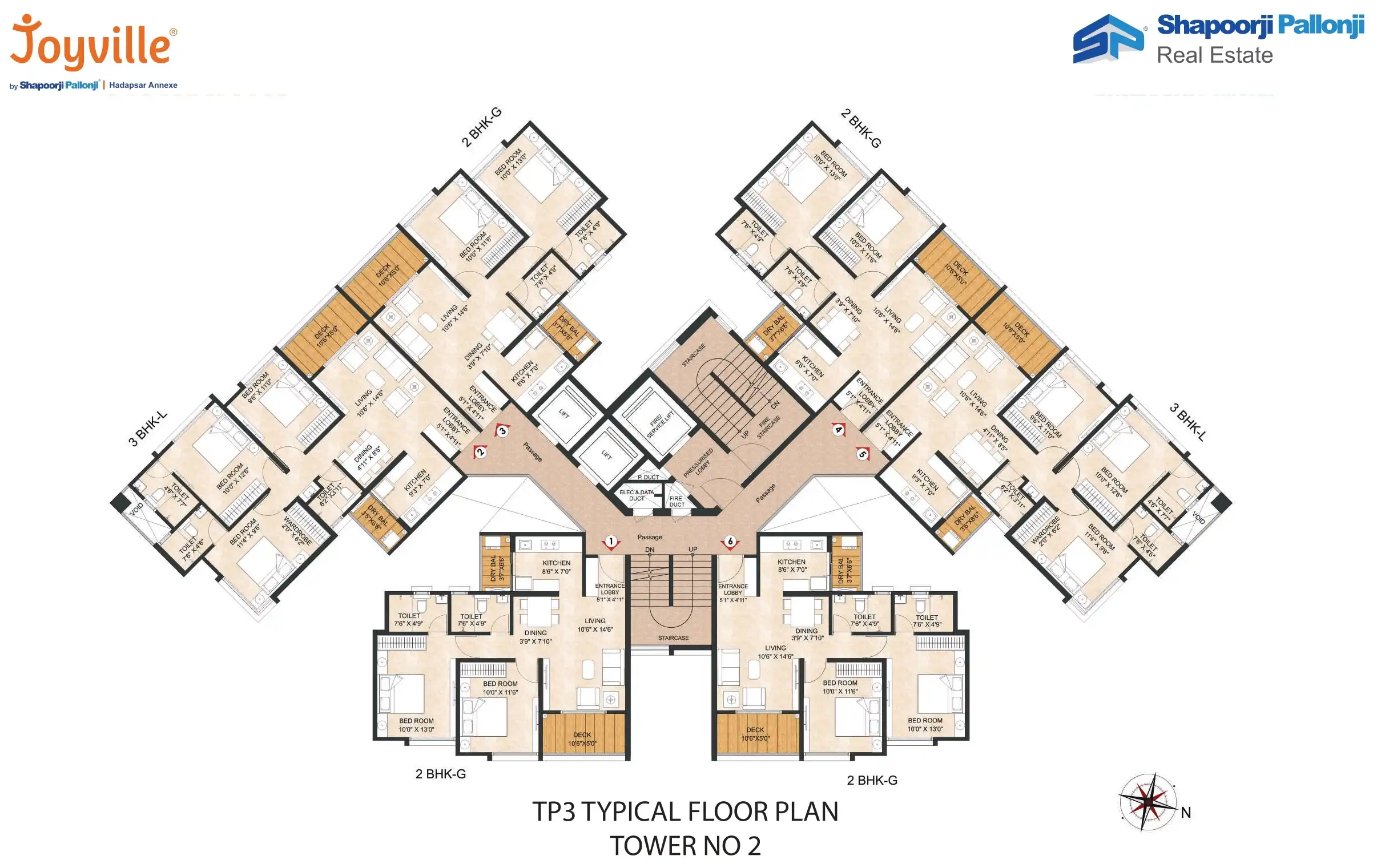 Joyville Hadapsar Floor plan 2