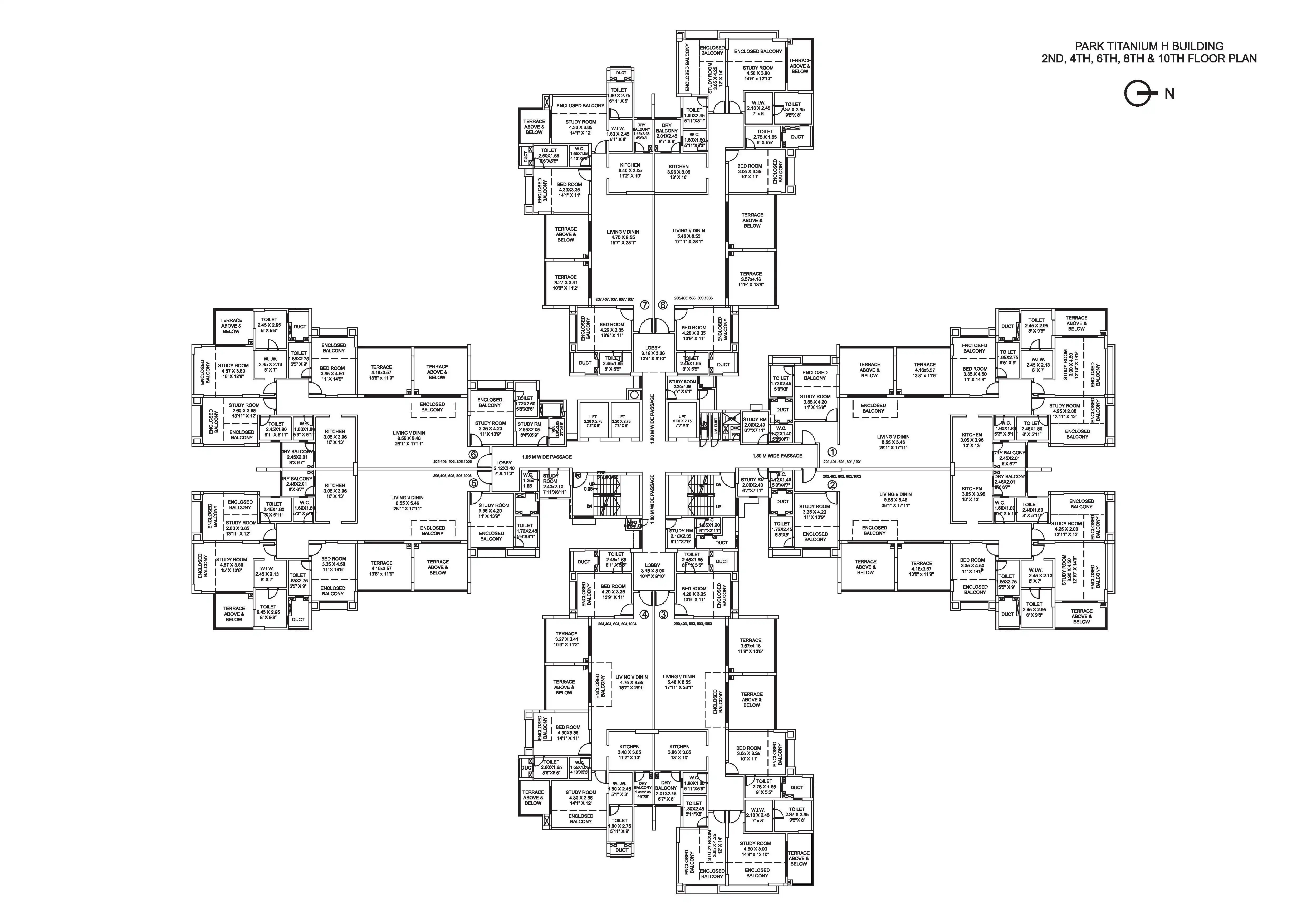 Park Titanium Floor Plan