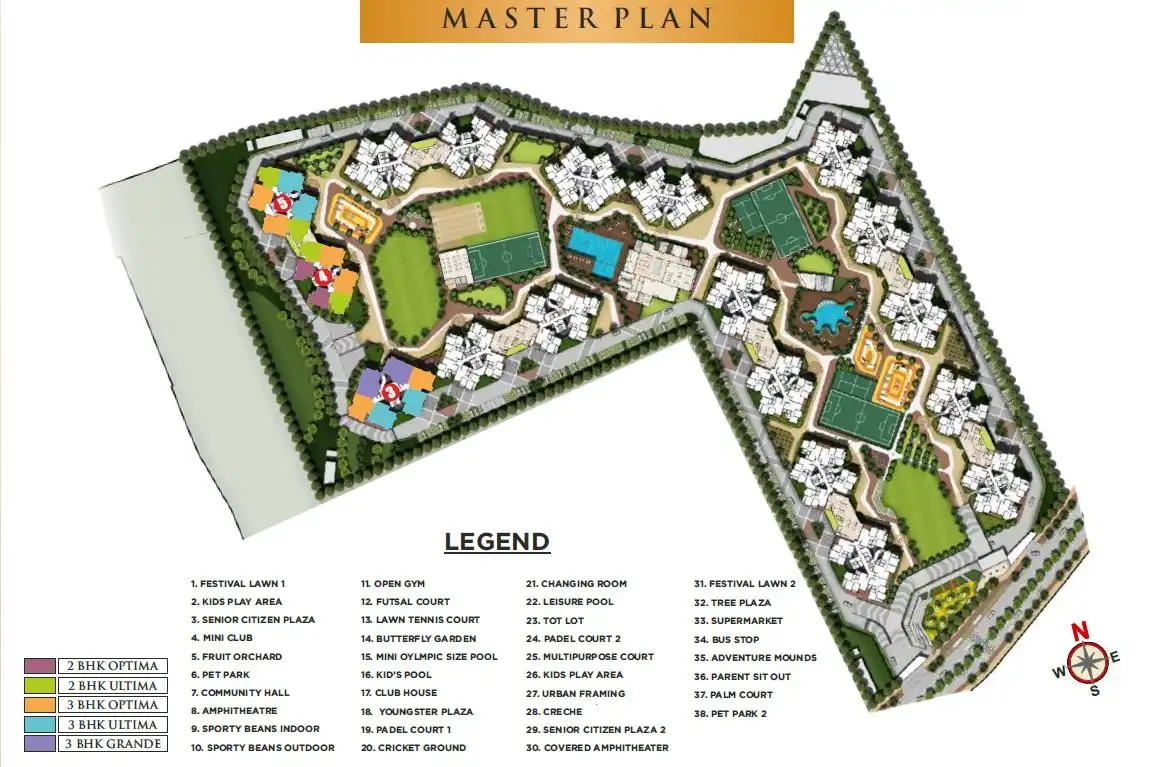 Pride Purple Park Titan Floor plan 1