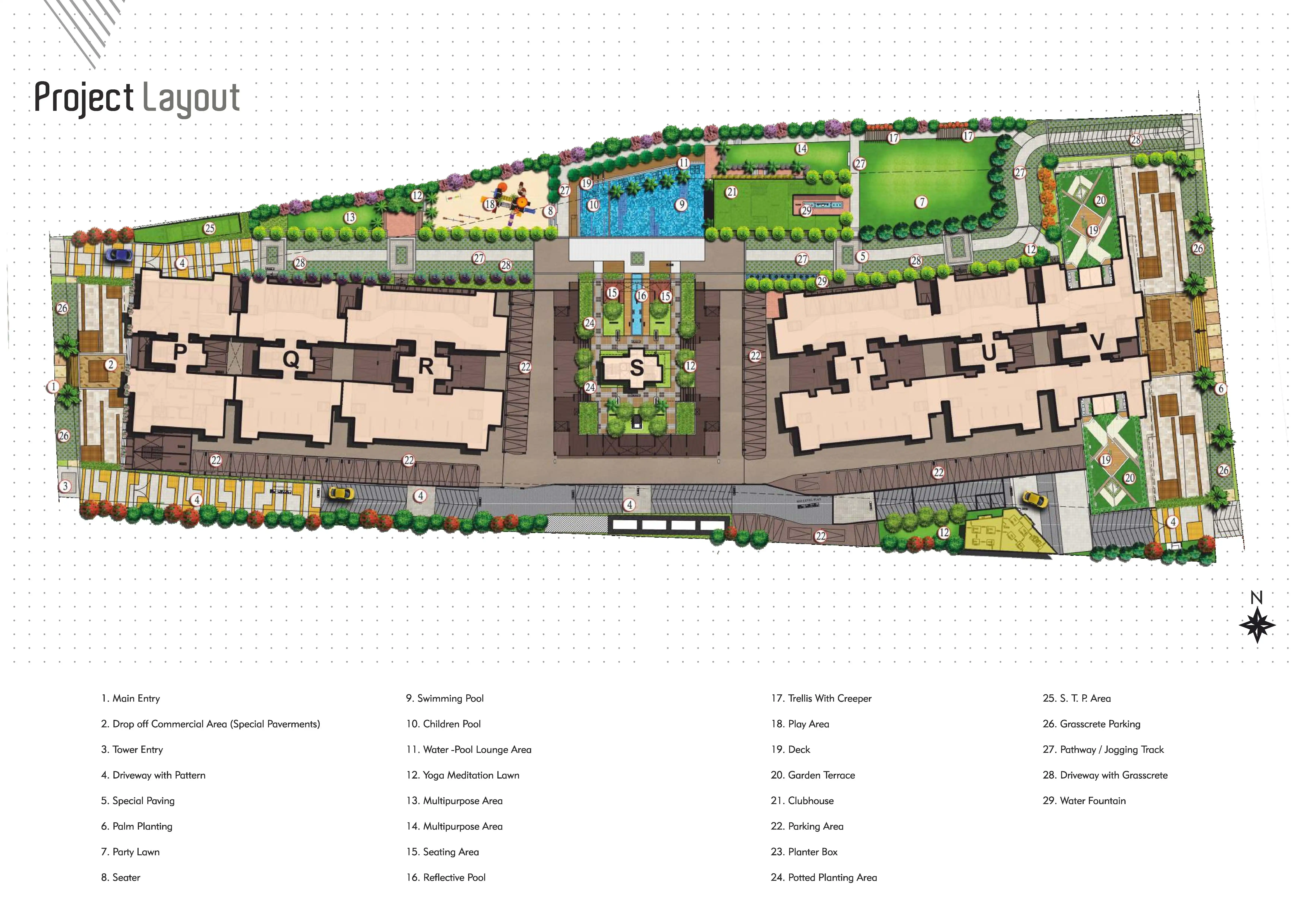 Ganga Platino Master Plan