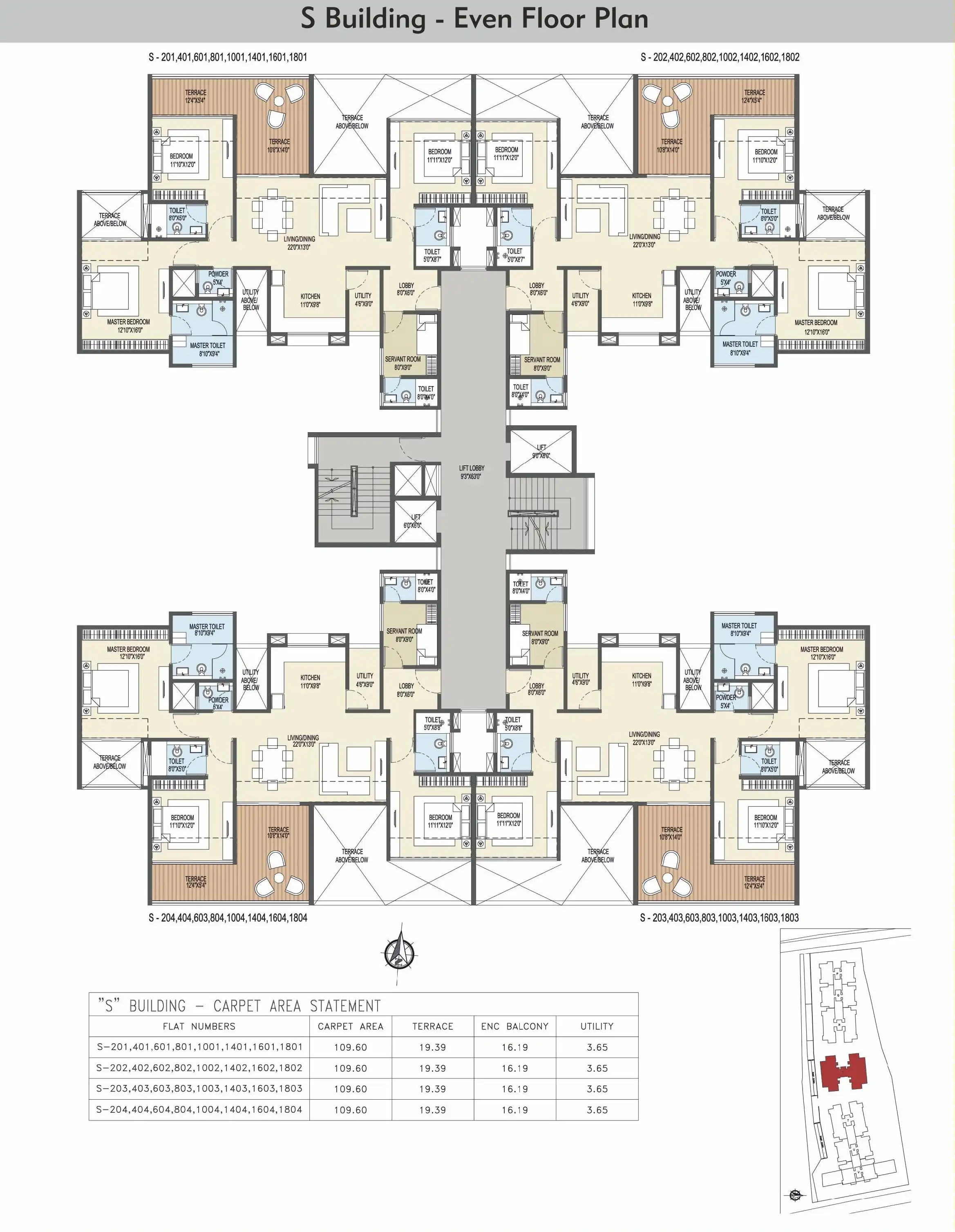 Ganga Platino Floor plan 1