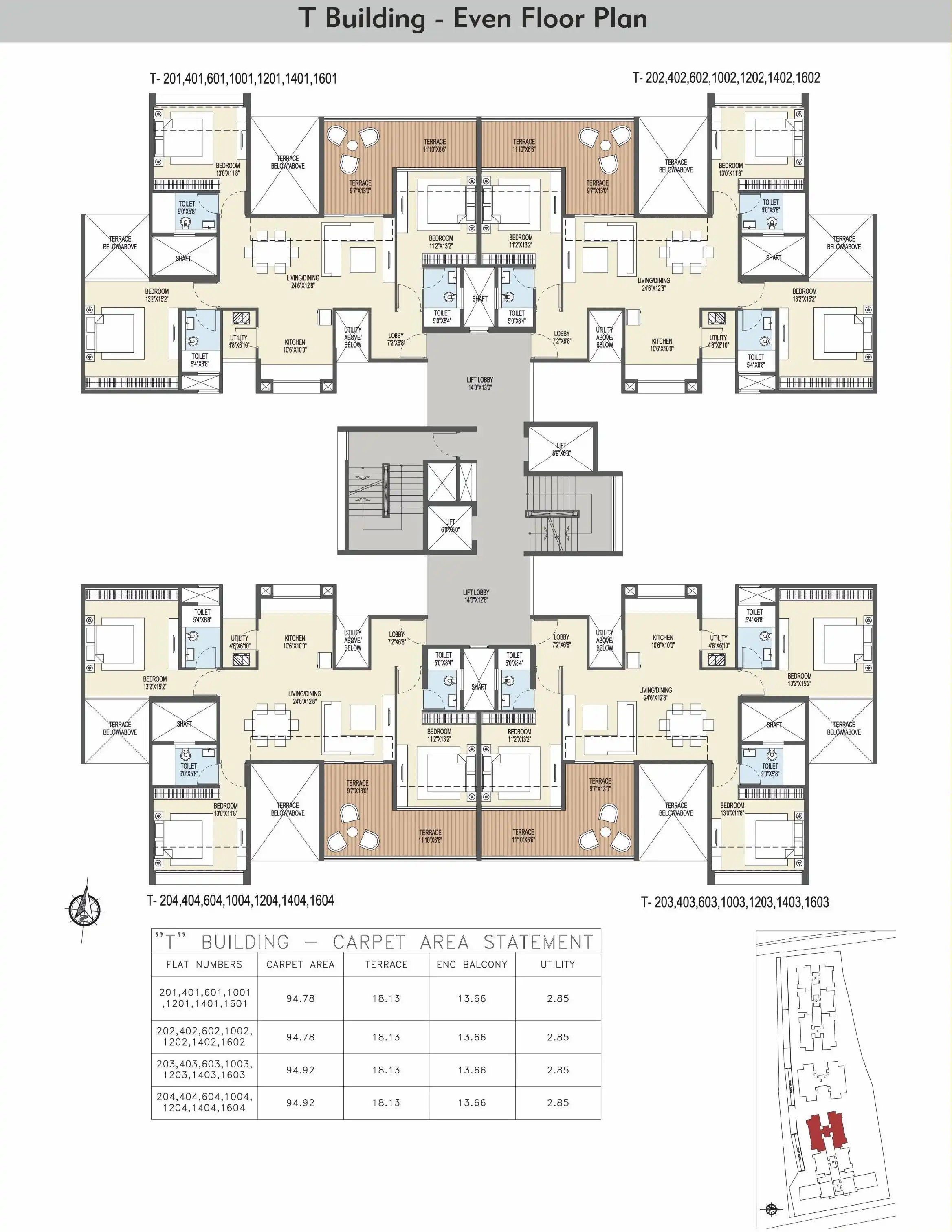 Ganga Platino Floor plan 2