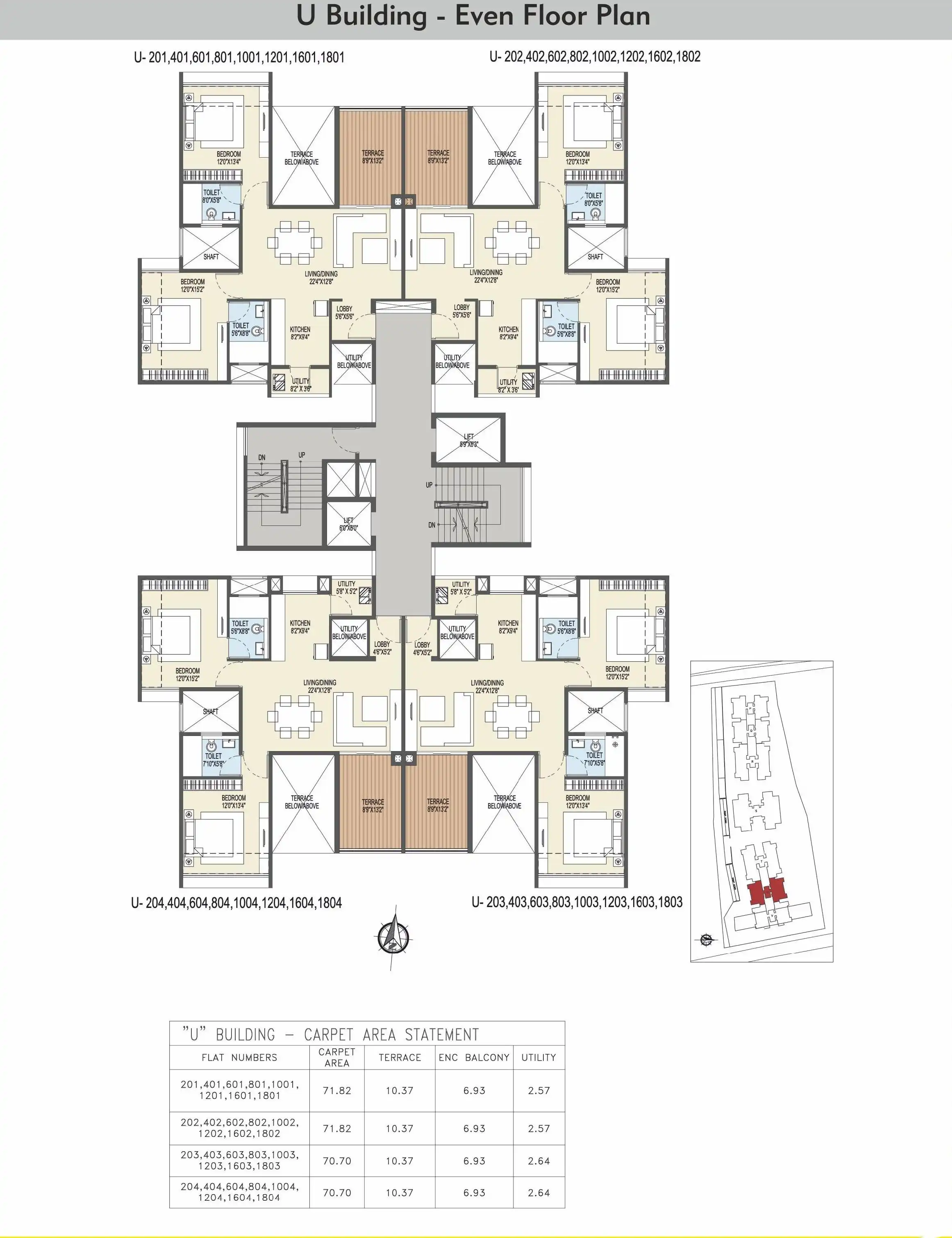 Ganga Platino Floor plan 3