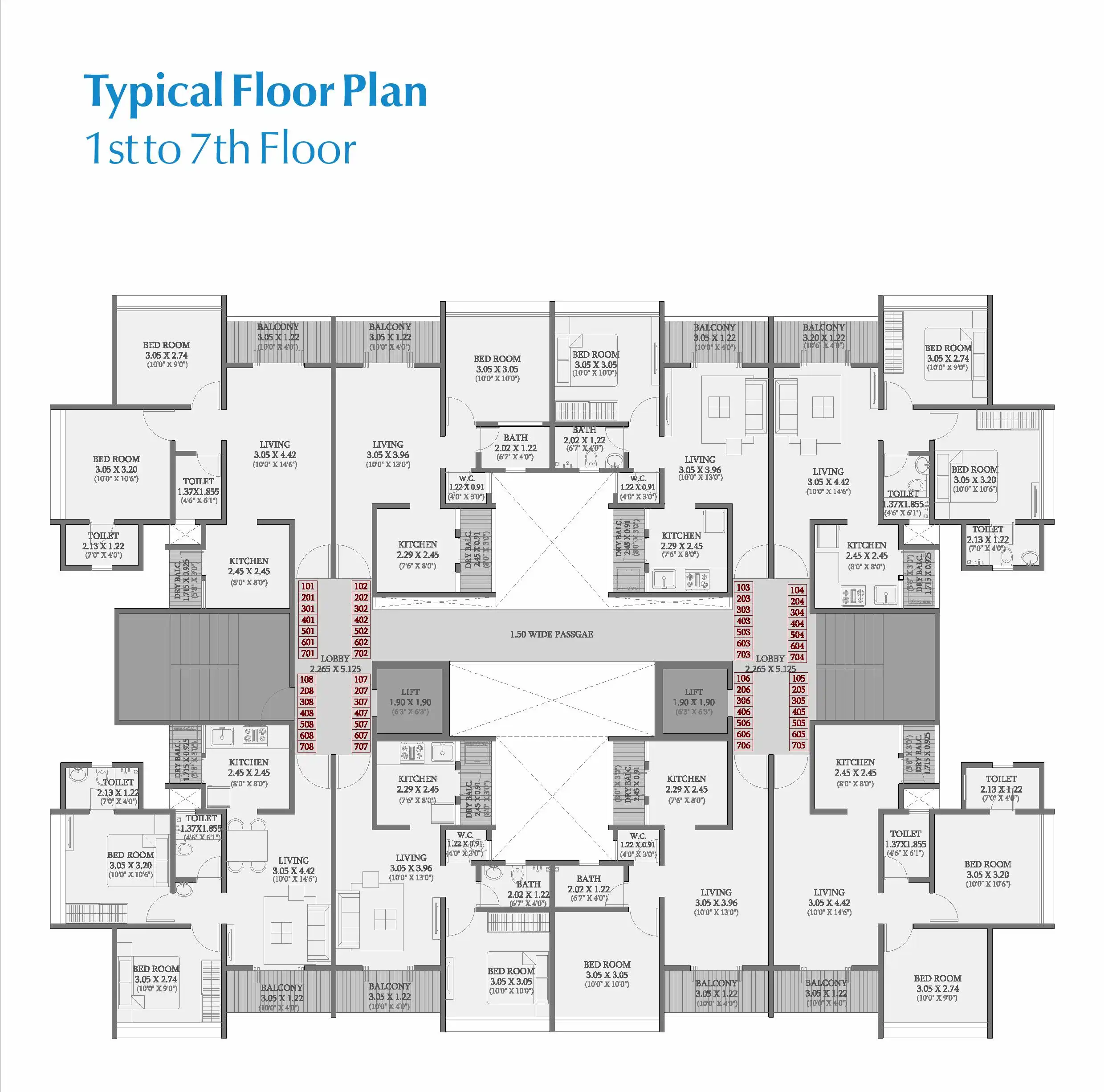 Ganga Vasant Floor plan 2