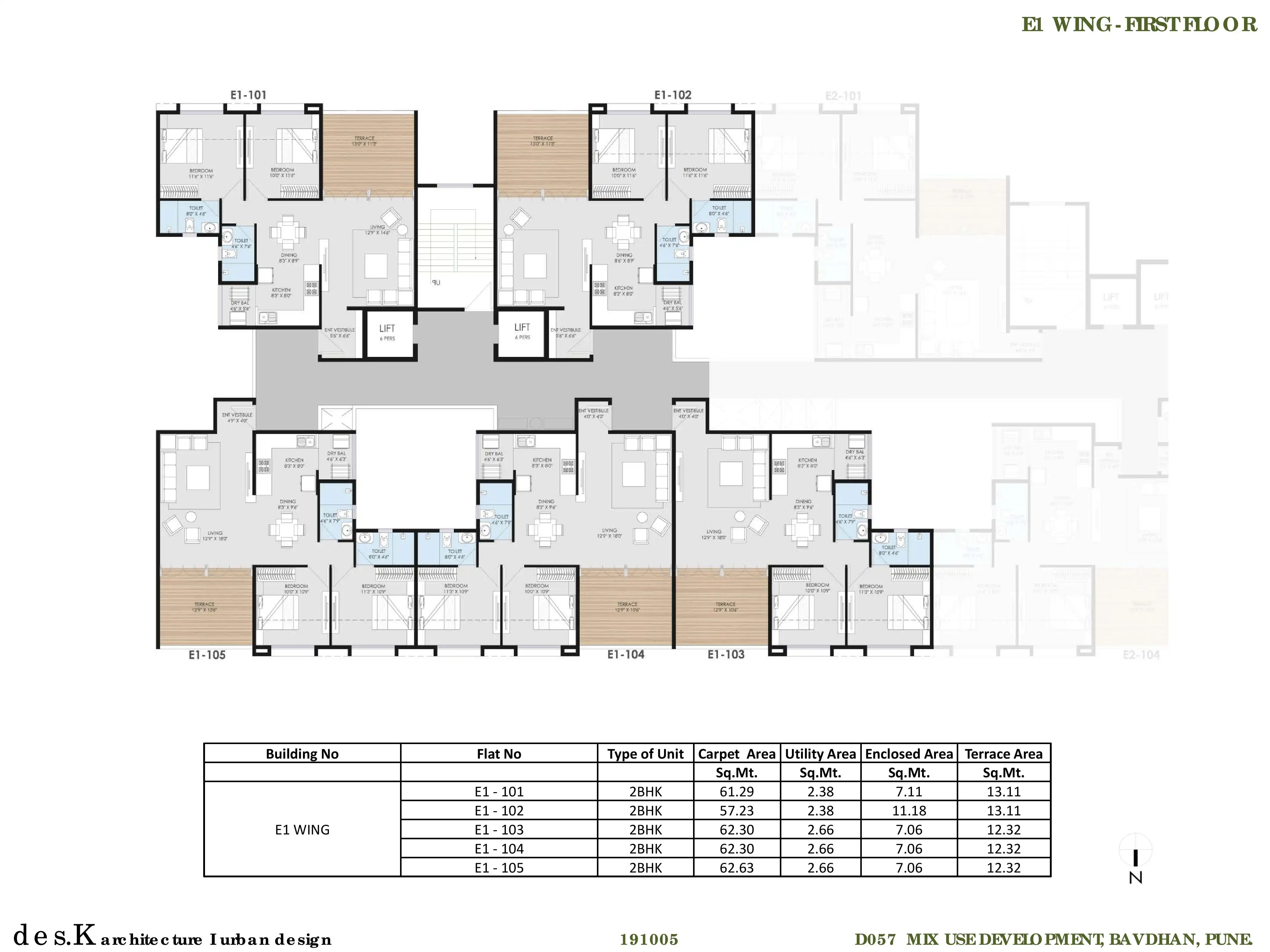 Ganga Utopia Floor plan 1