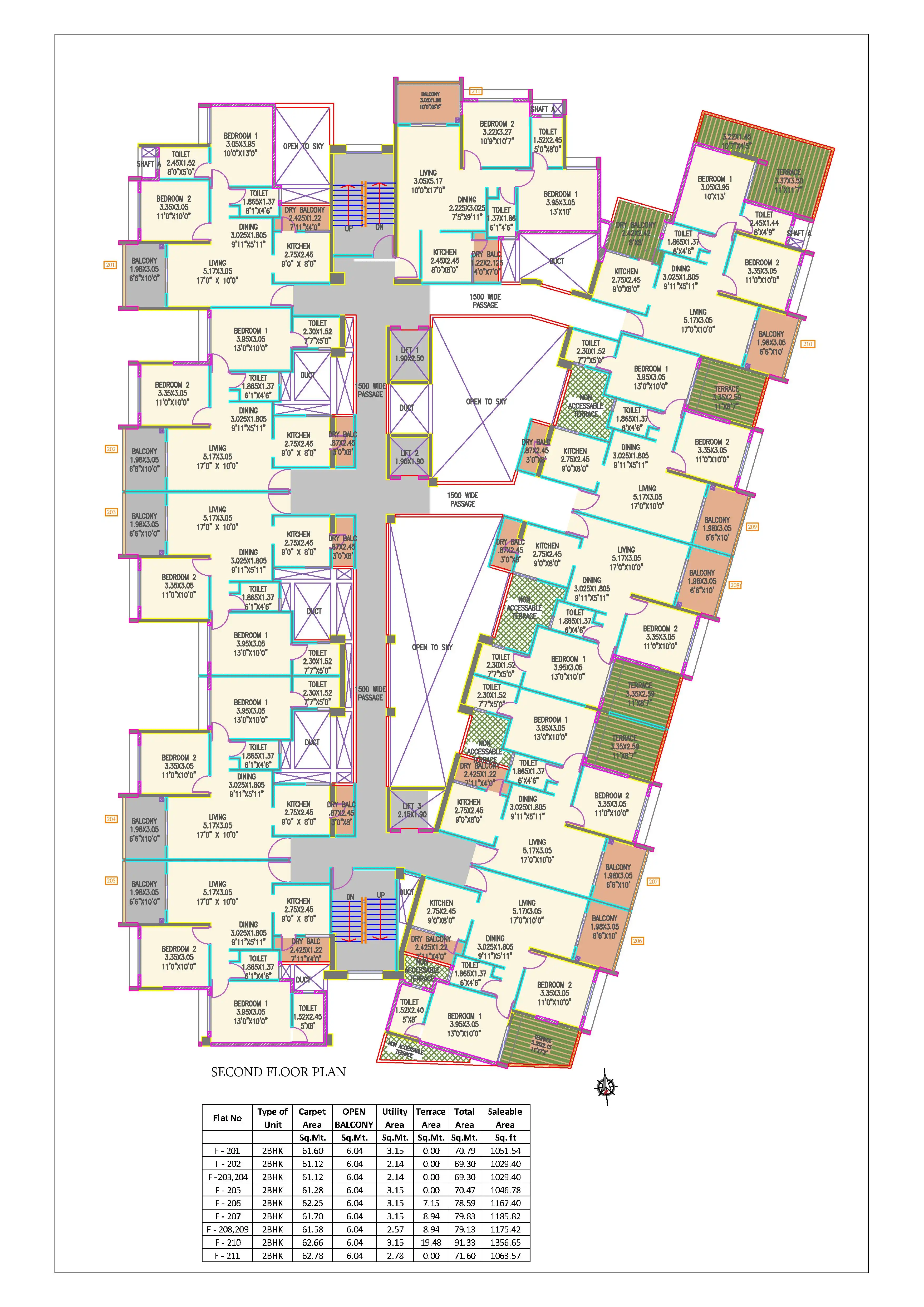 Ganga Acropolis Floor plan 1