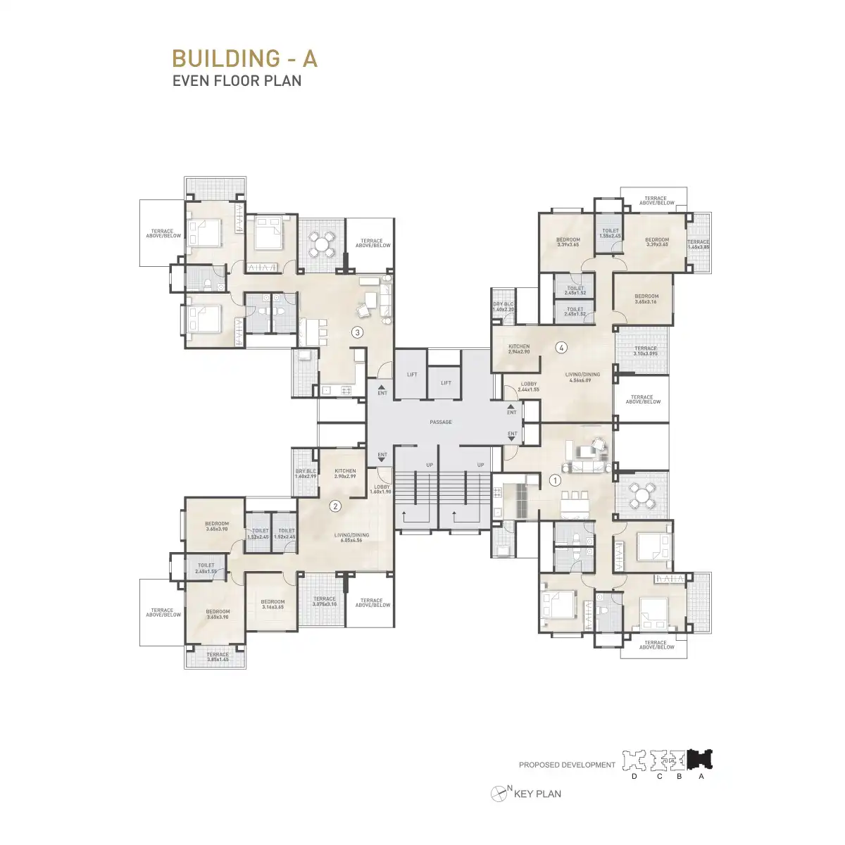 Kolte Patil 24k Sereno Floor plan 1