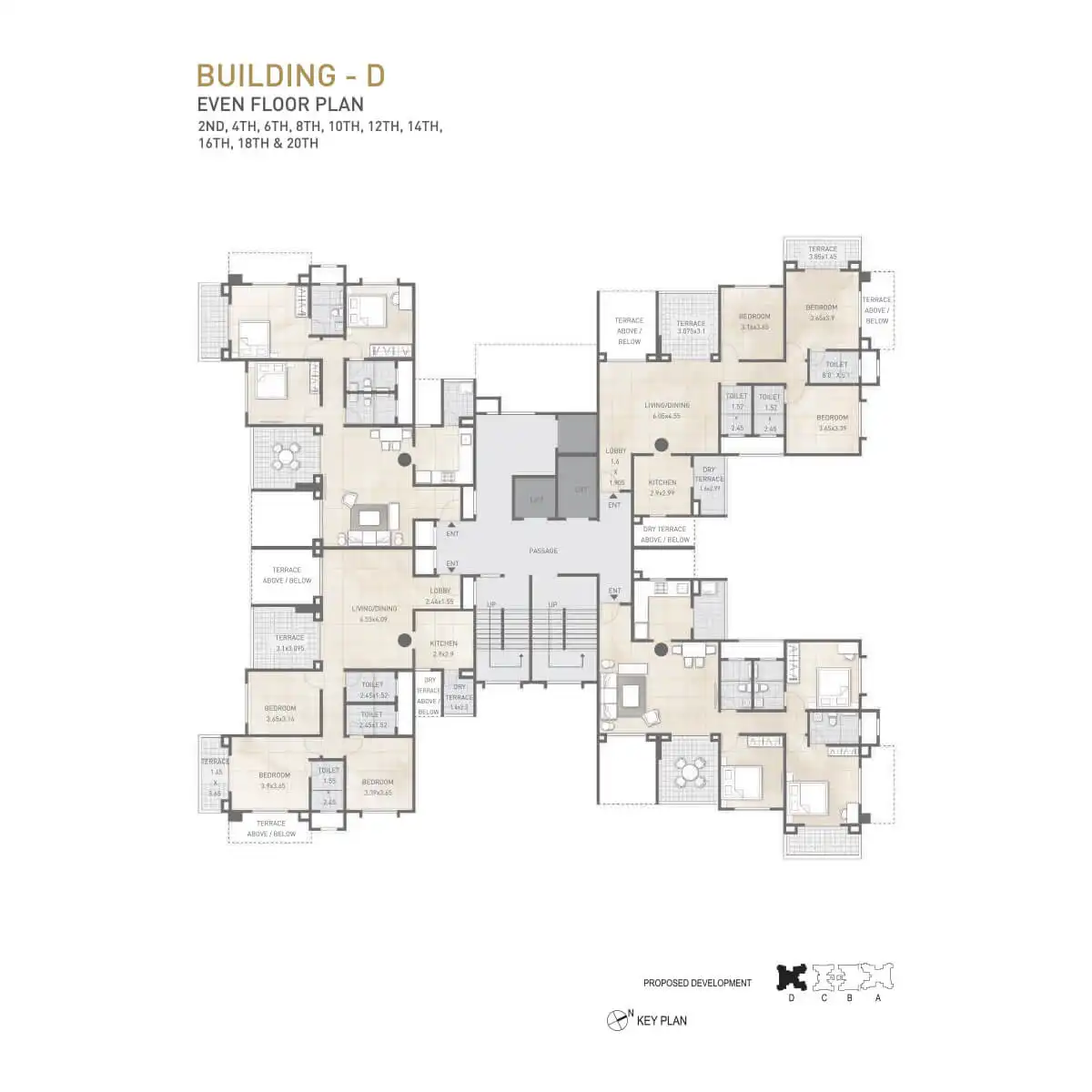 Kolte Patil 24k Sereno Floor plan 3