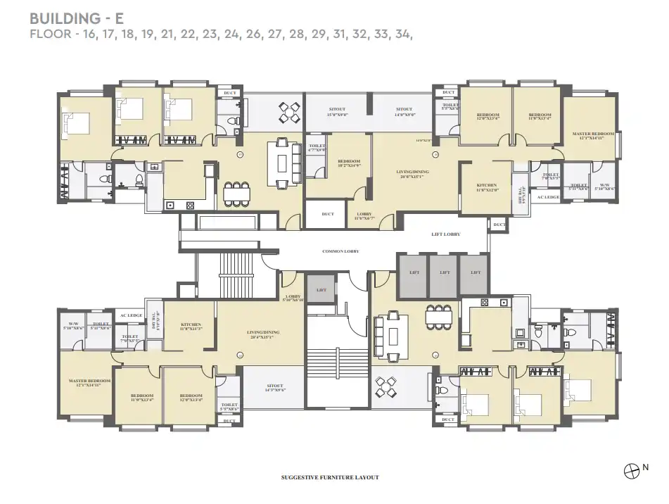 Kolte Patil 24k Sereno Floor plan 4