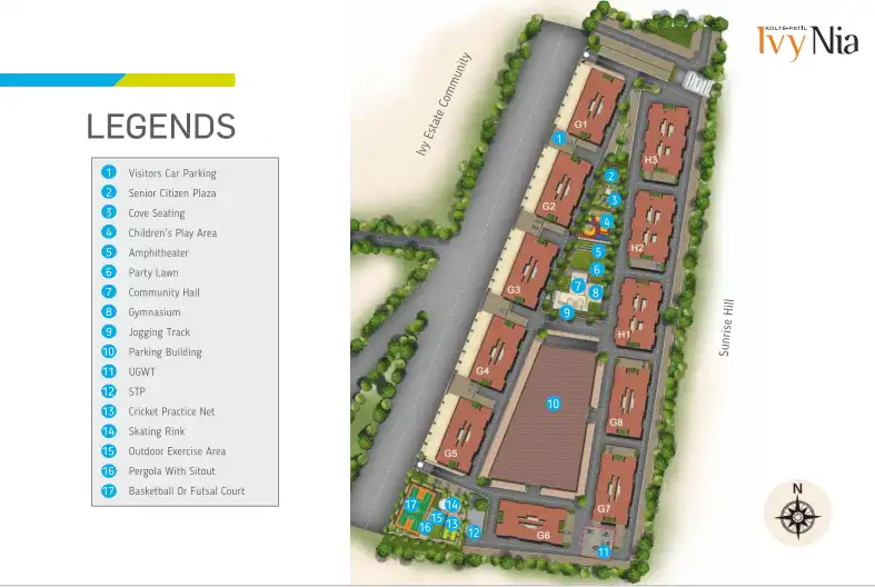 Kolte Patil Ivy Nia Master Plan