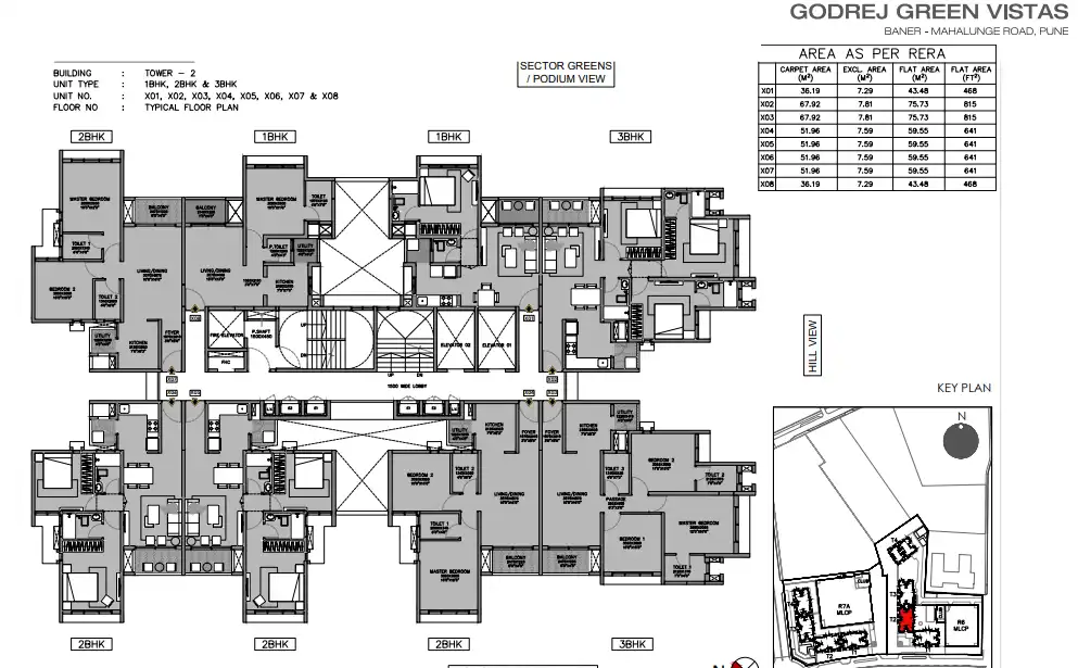 Godrej Green Vistas Floor plan 2