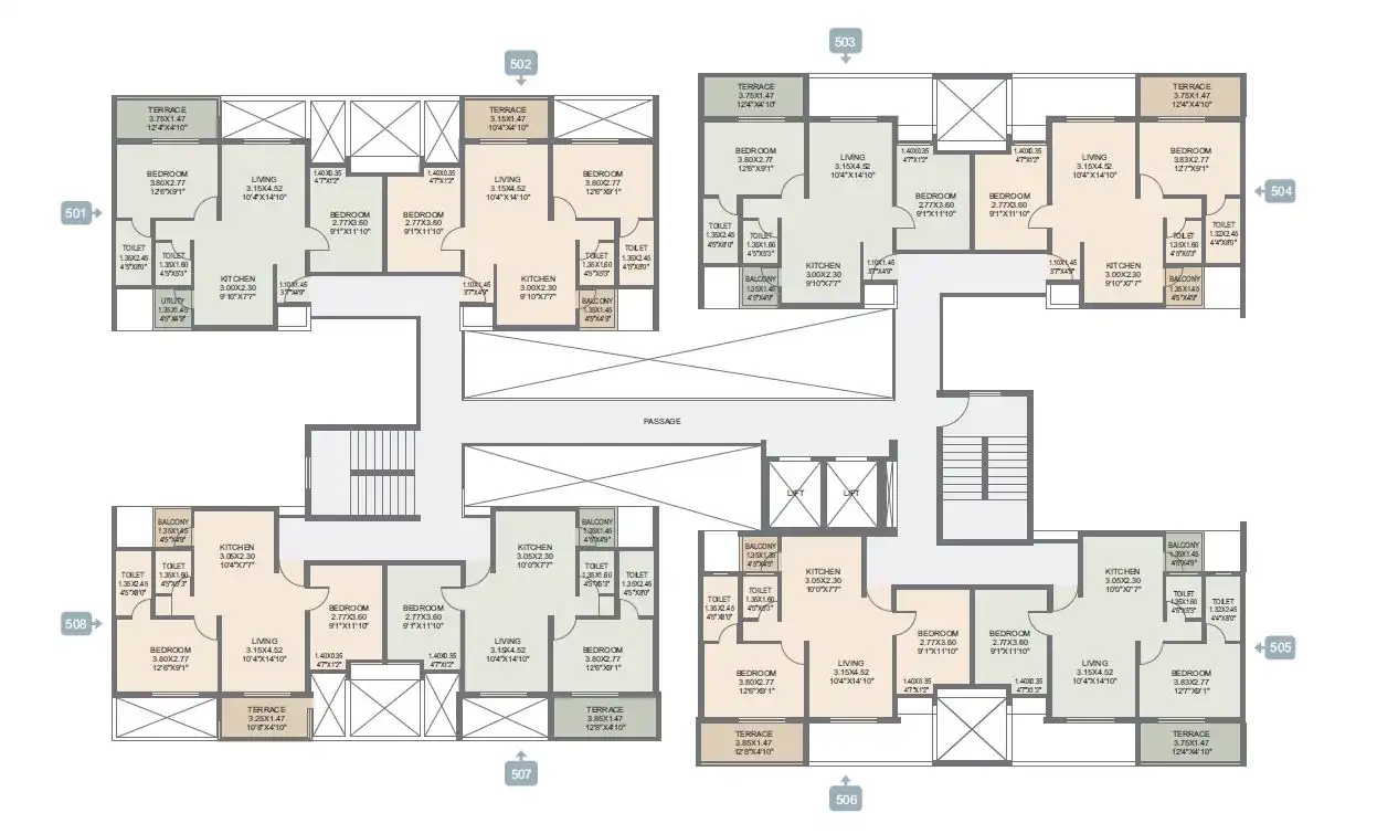Rohan Ananta Floor plan 3