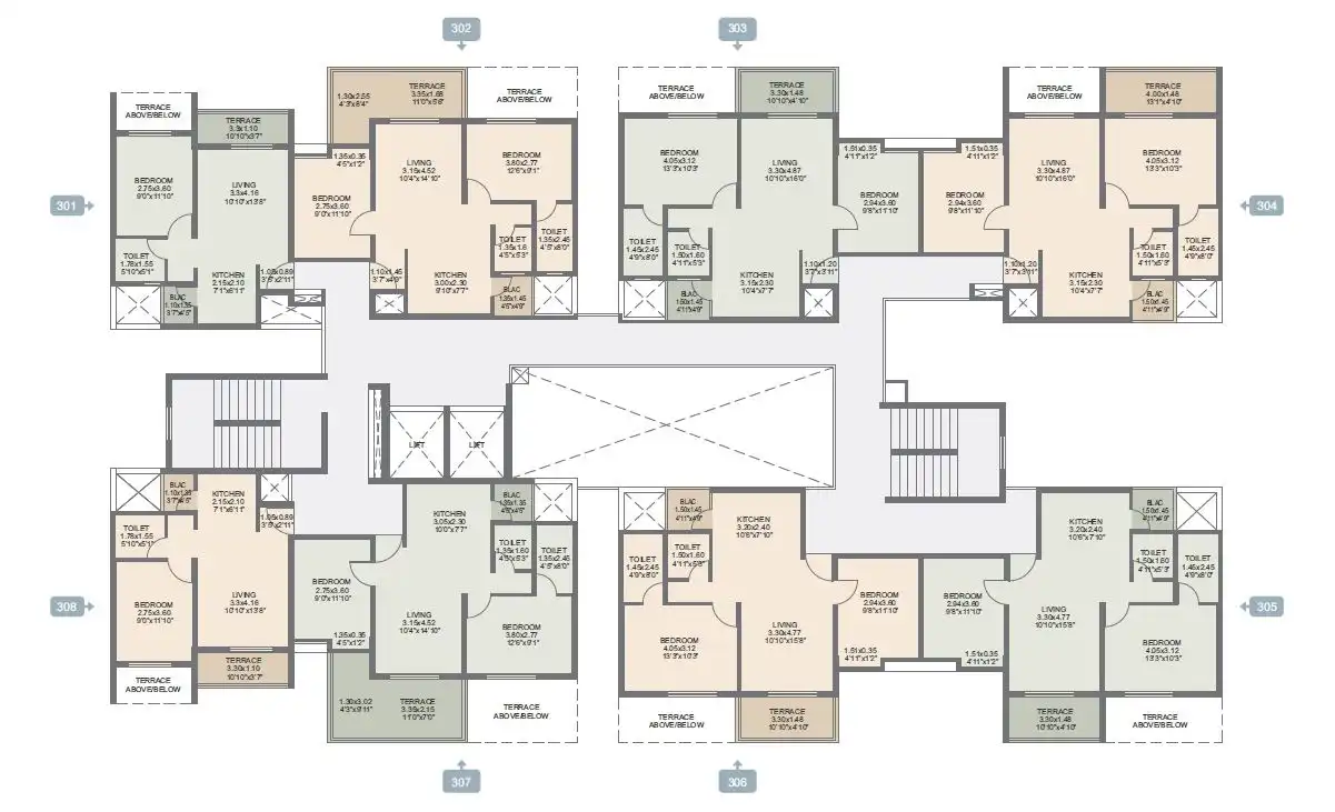 Rohan Ananta Floor plan 4