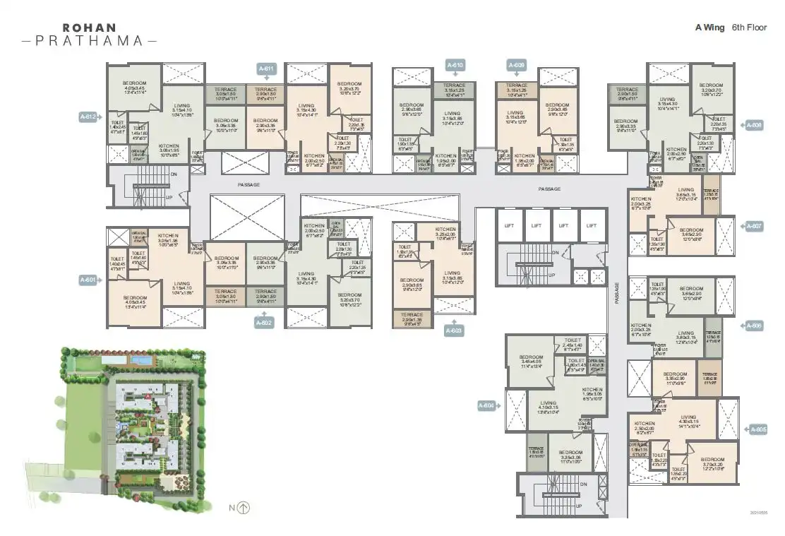 Rohan Prathama Floor plan 1