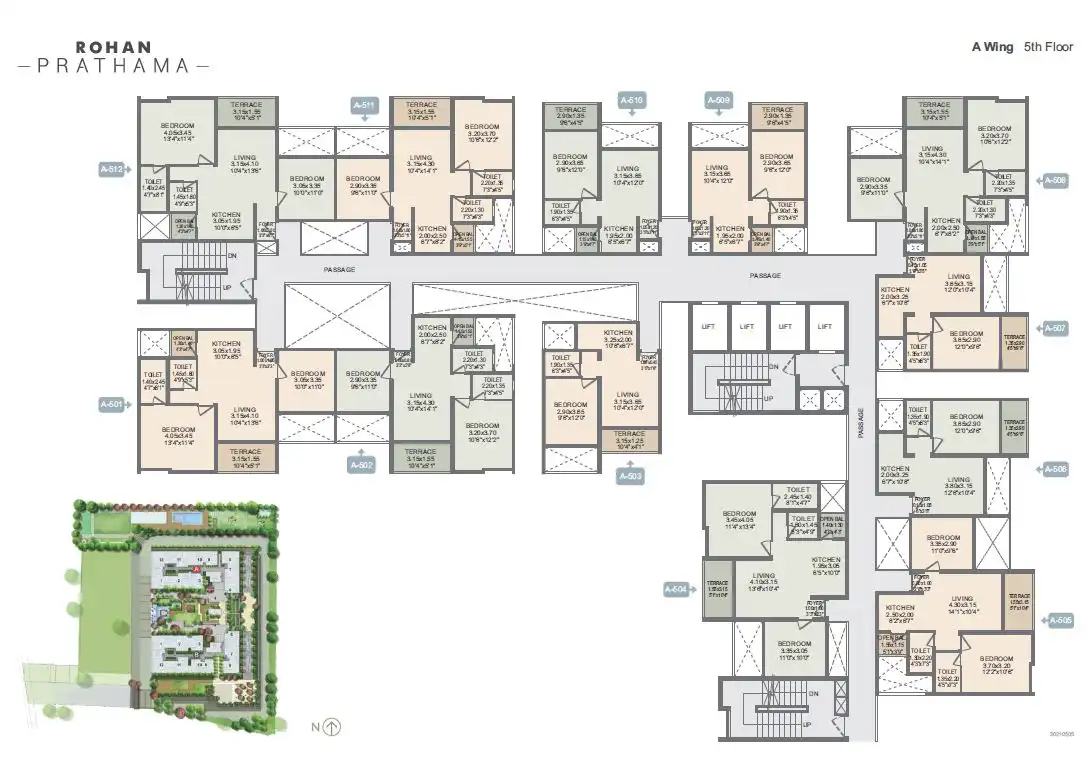 Rohan Prathama Floor plan 2