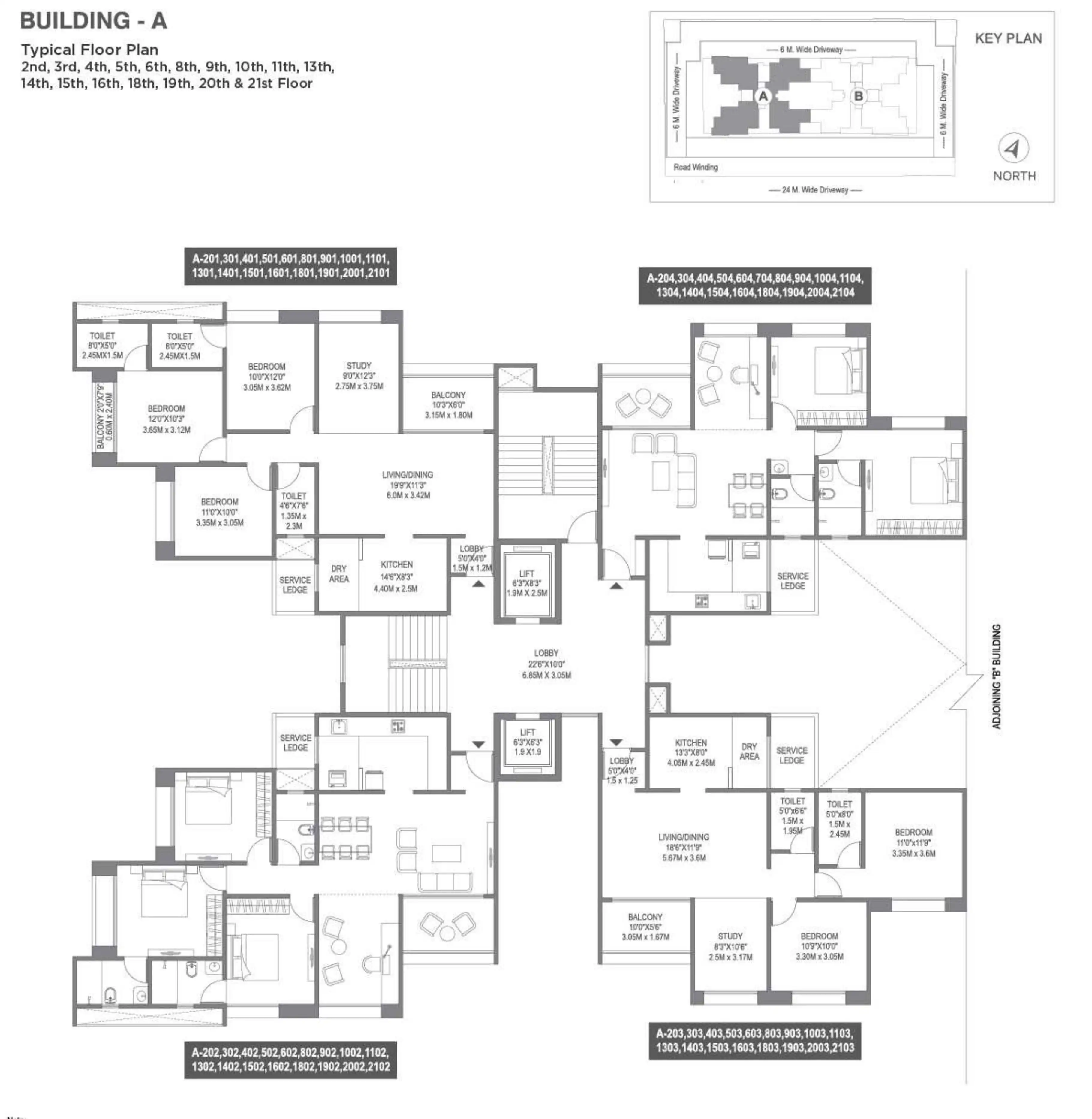 Mantra Mirari Floor plan 1
