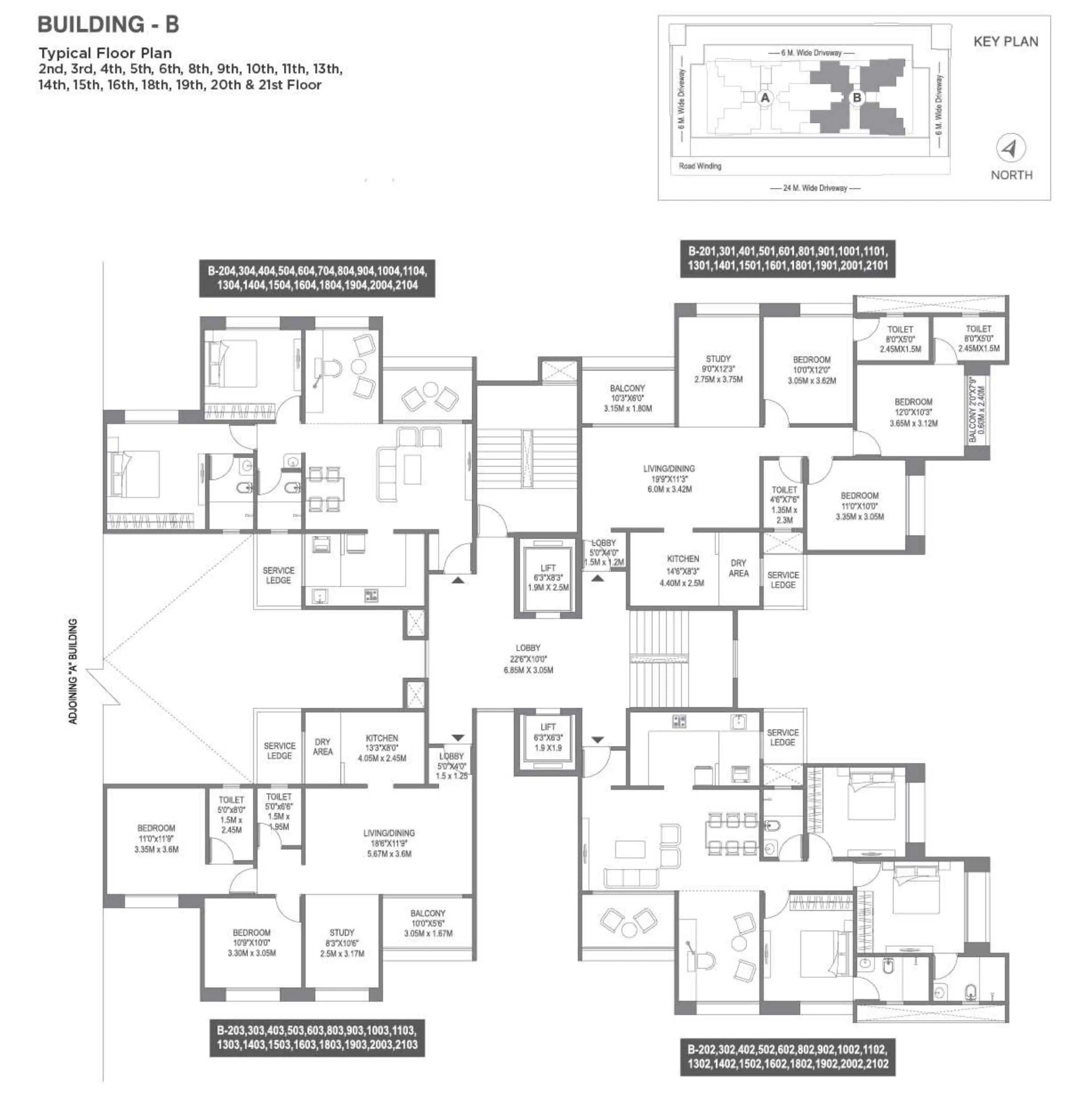 Mantra Mirari Floor plan 2