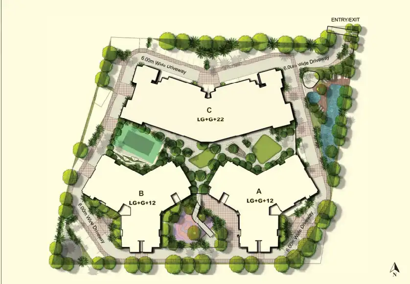 Kohinoor Courtyard One Master Plan