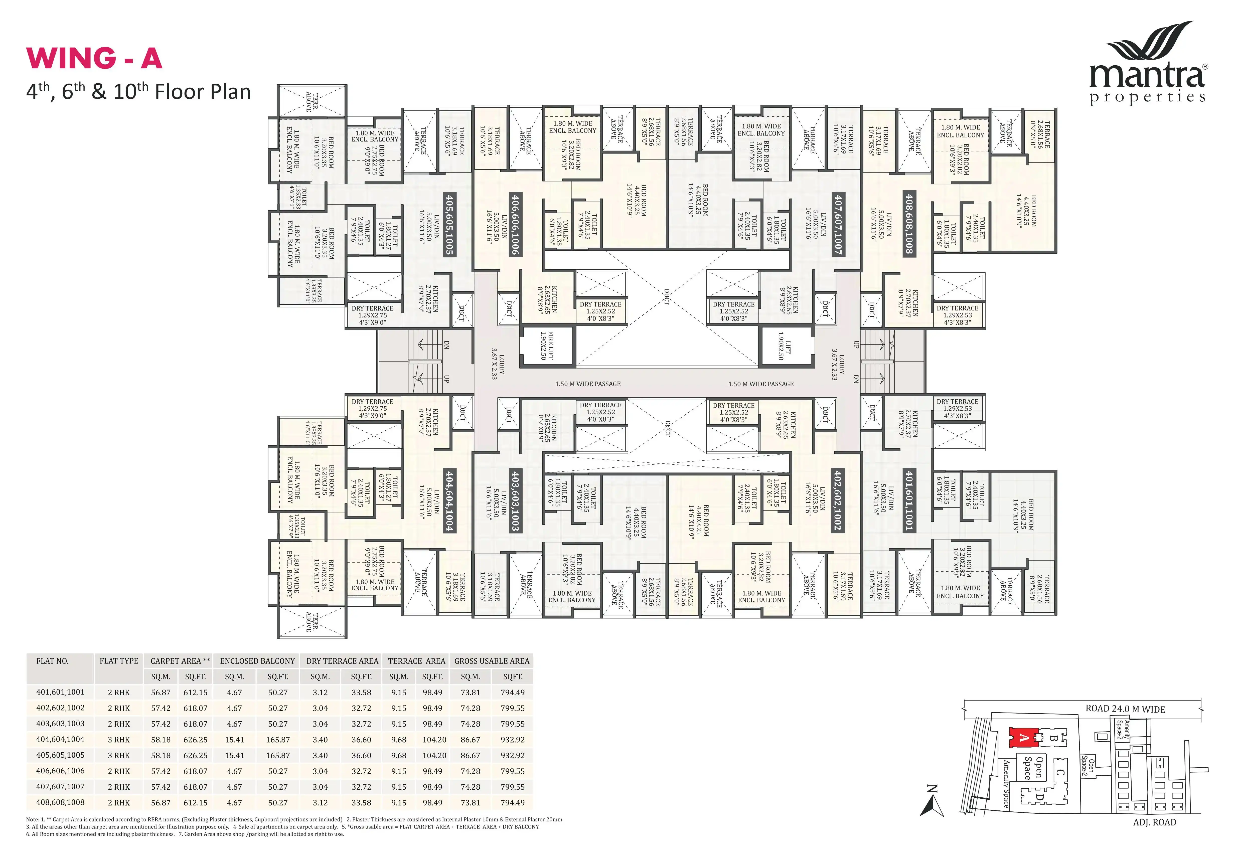 Mantra Essence Floor plan 1