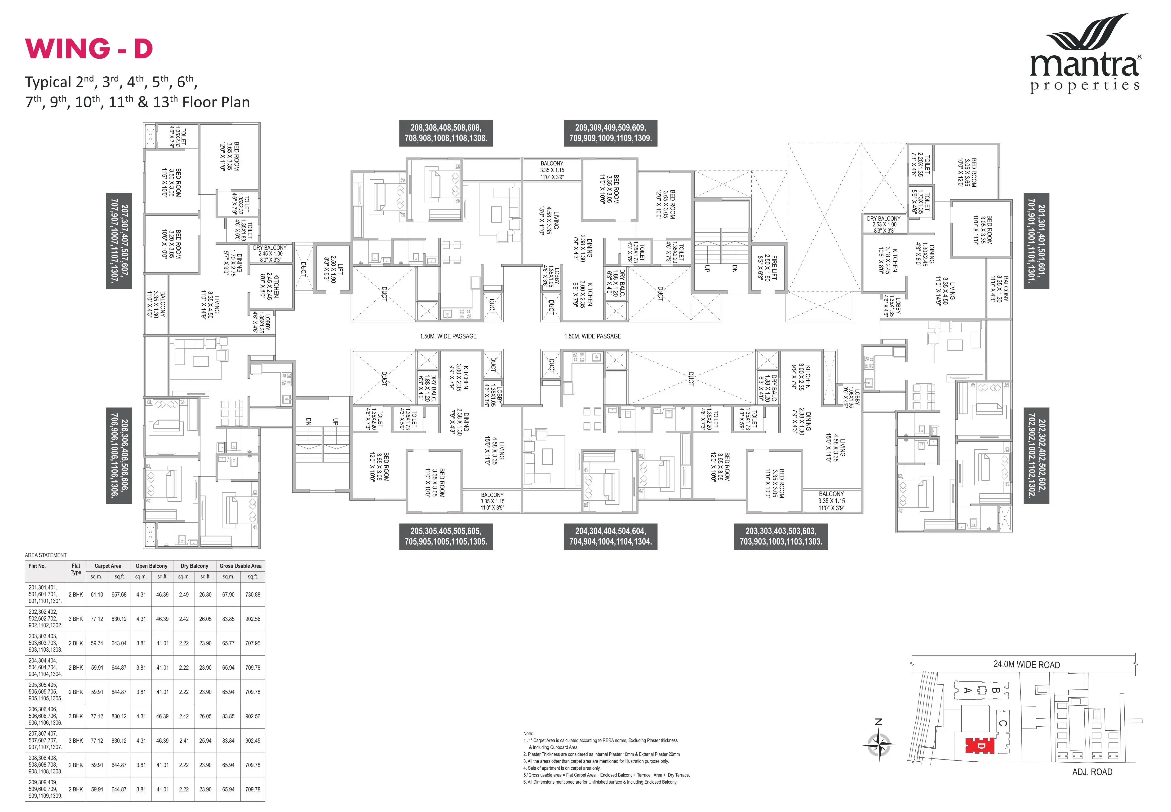 Mantra Essence Floor plan 2