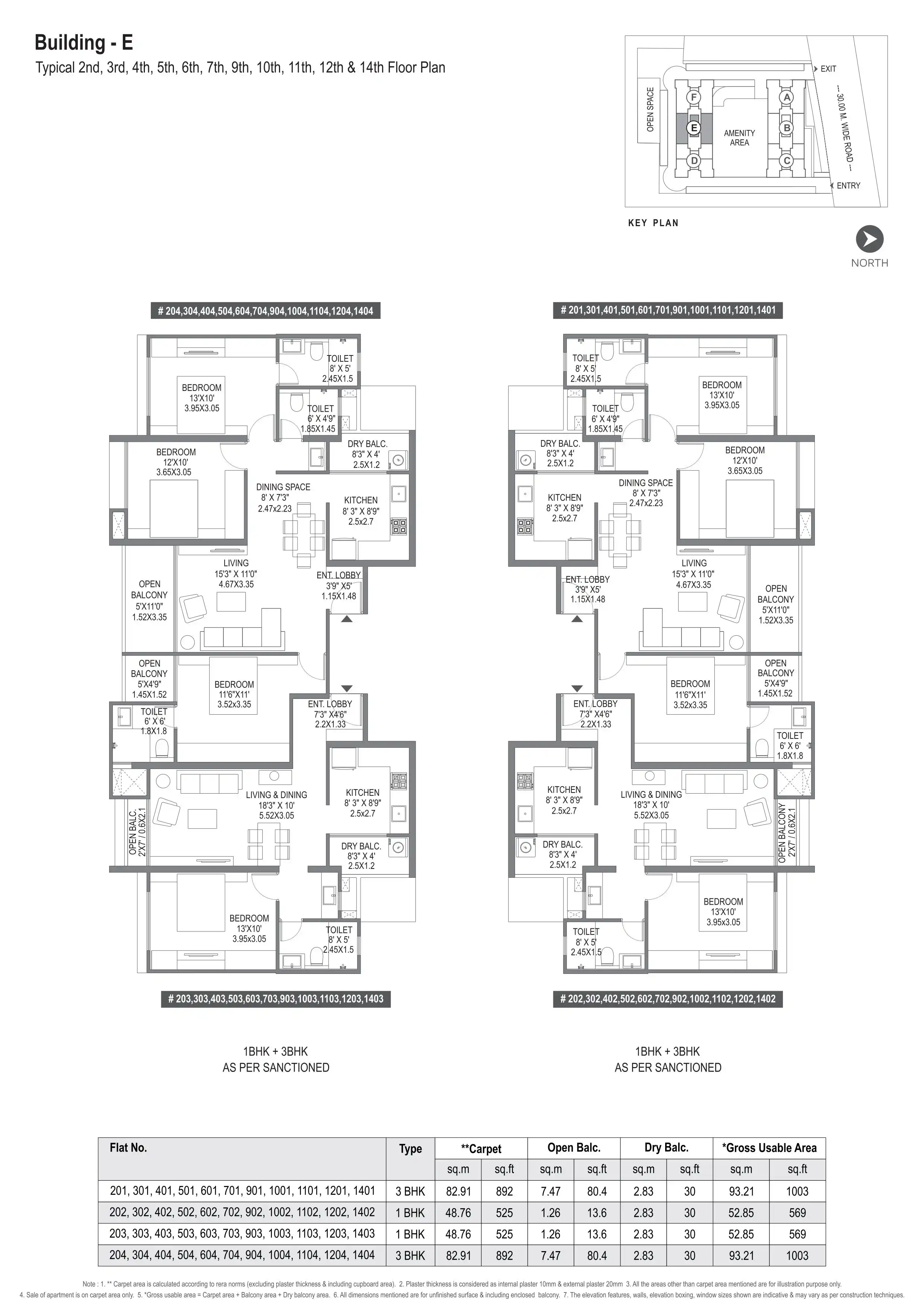 Mantra Meraki Floor Plan