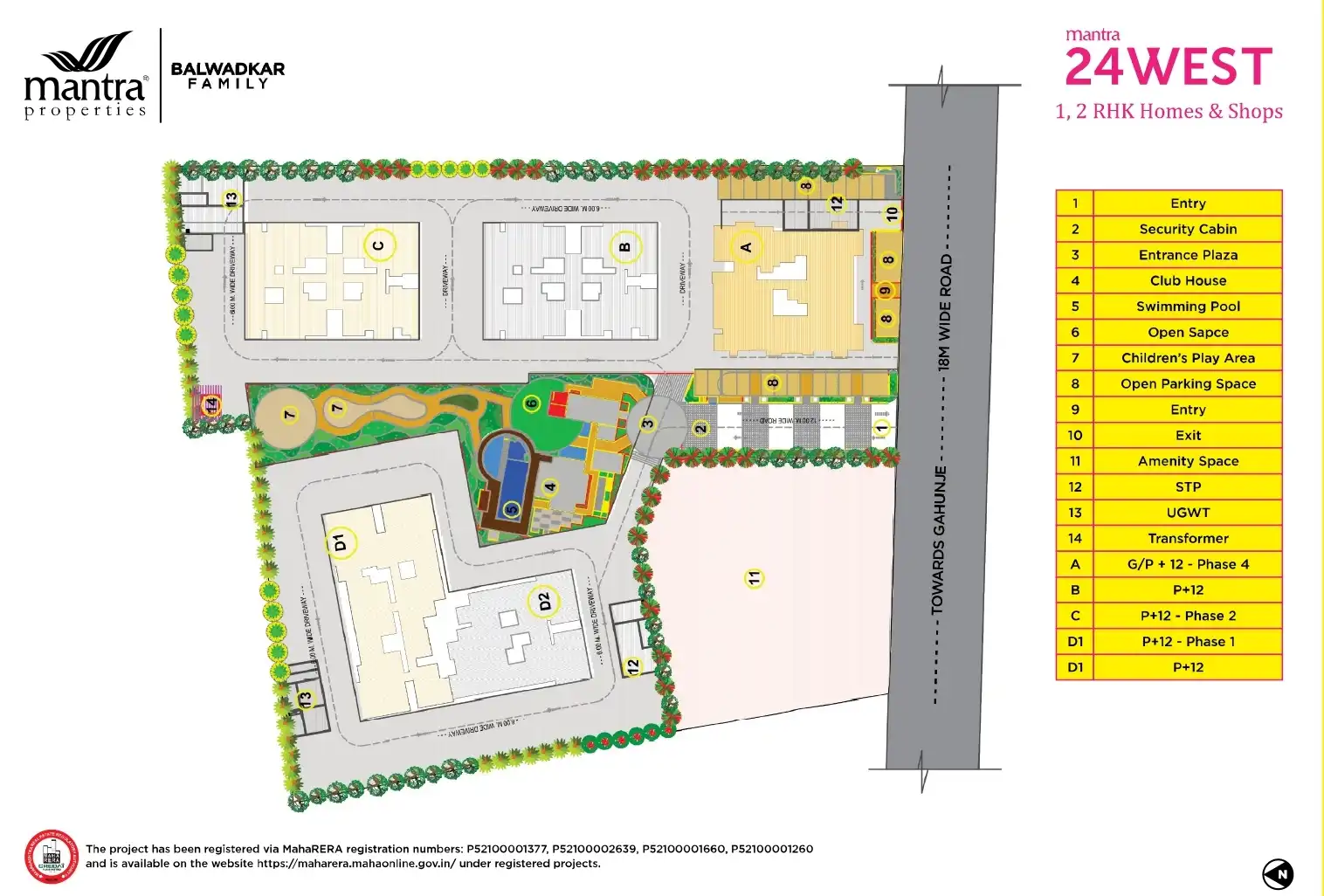 Mantra 24 West Master Plan