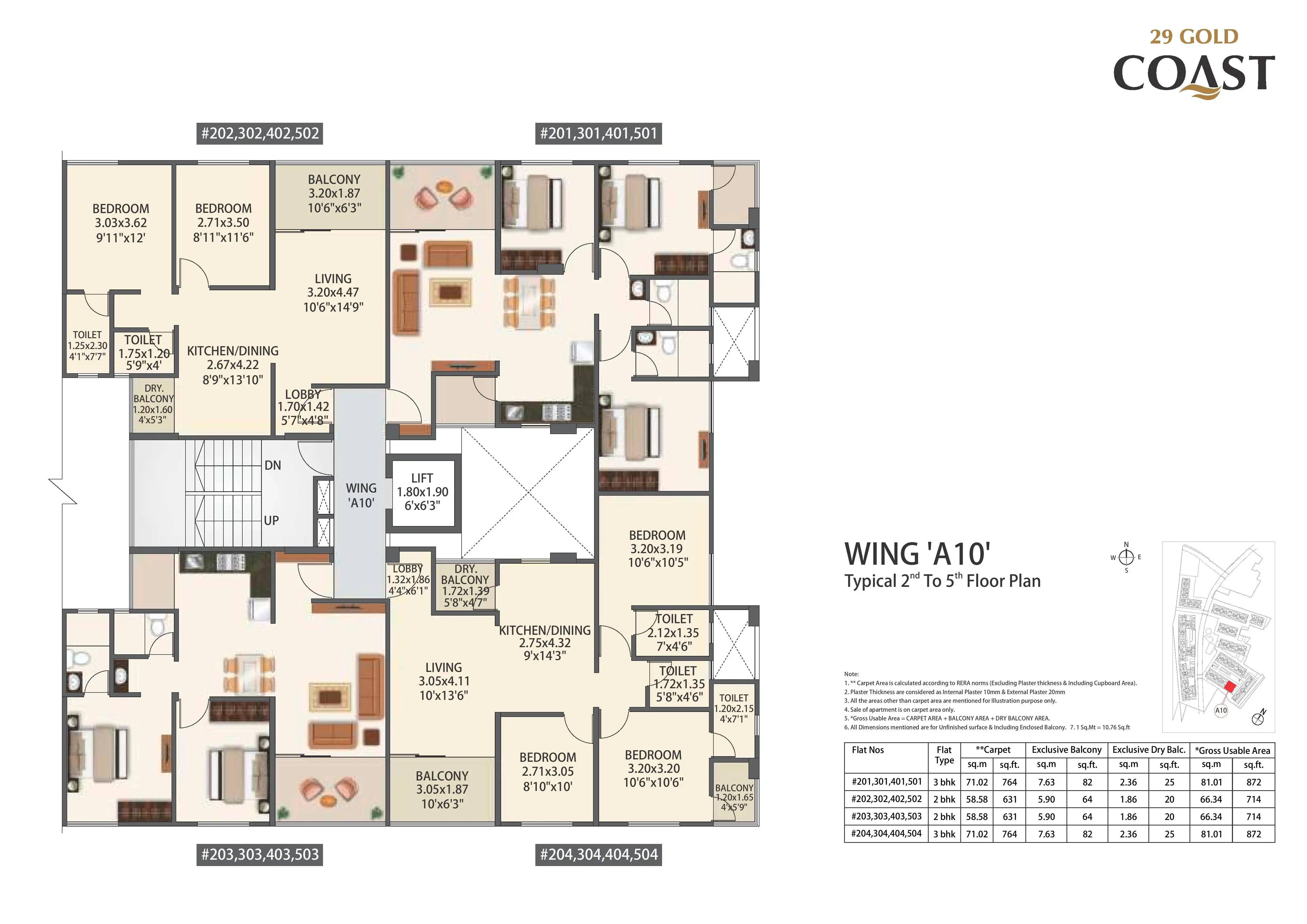 Mantra 29 Gold Coast Floor plan 10