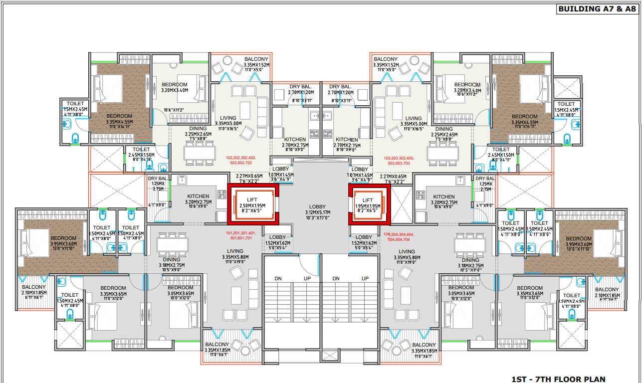 Majestique Ephelia Floor plan 1