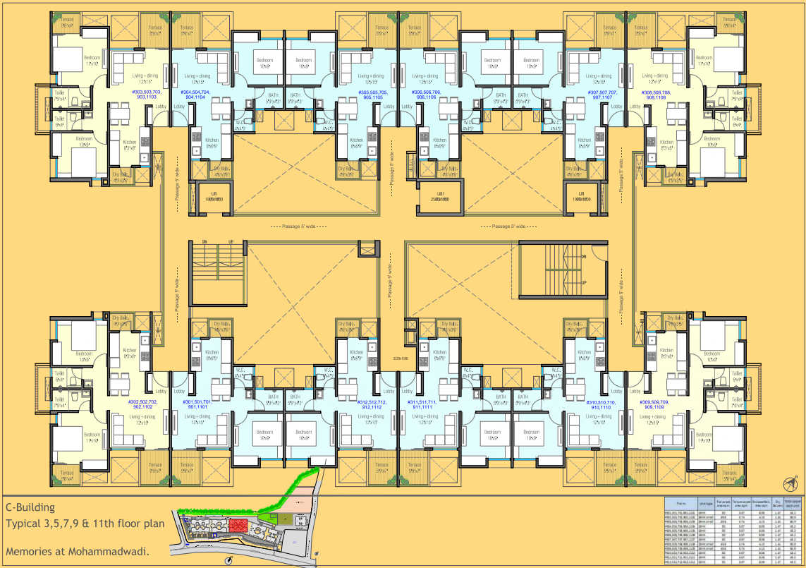 Majestique Memories Floor plan 6