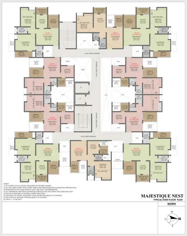 Majestique Nest Floor plan 2