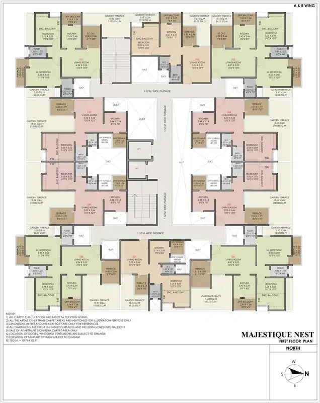 Majestique Nest Floor plan 3