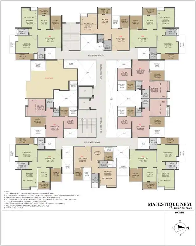 Majestique Nest Floor plan 4