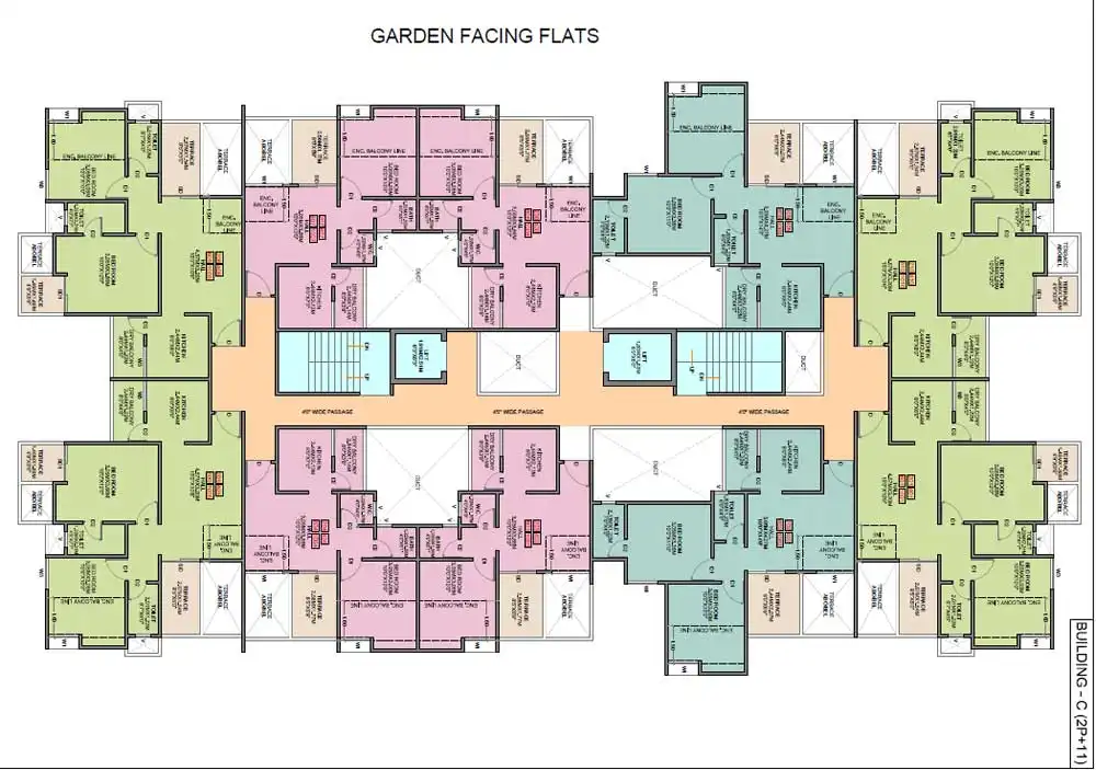 Majestique Aqua Floor plan 2