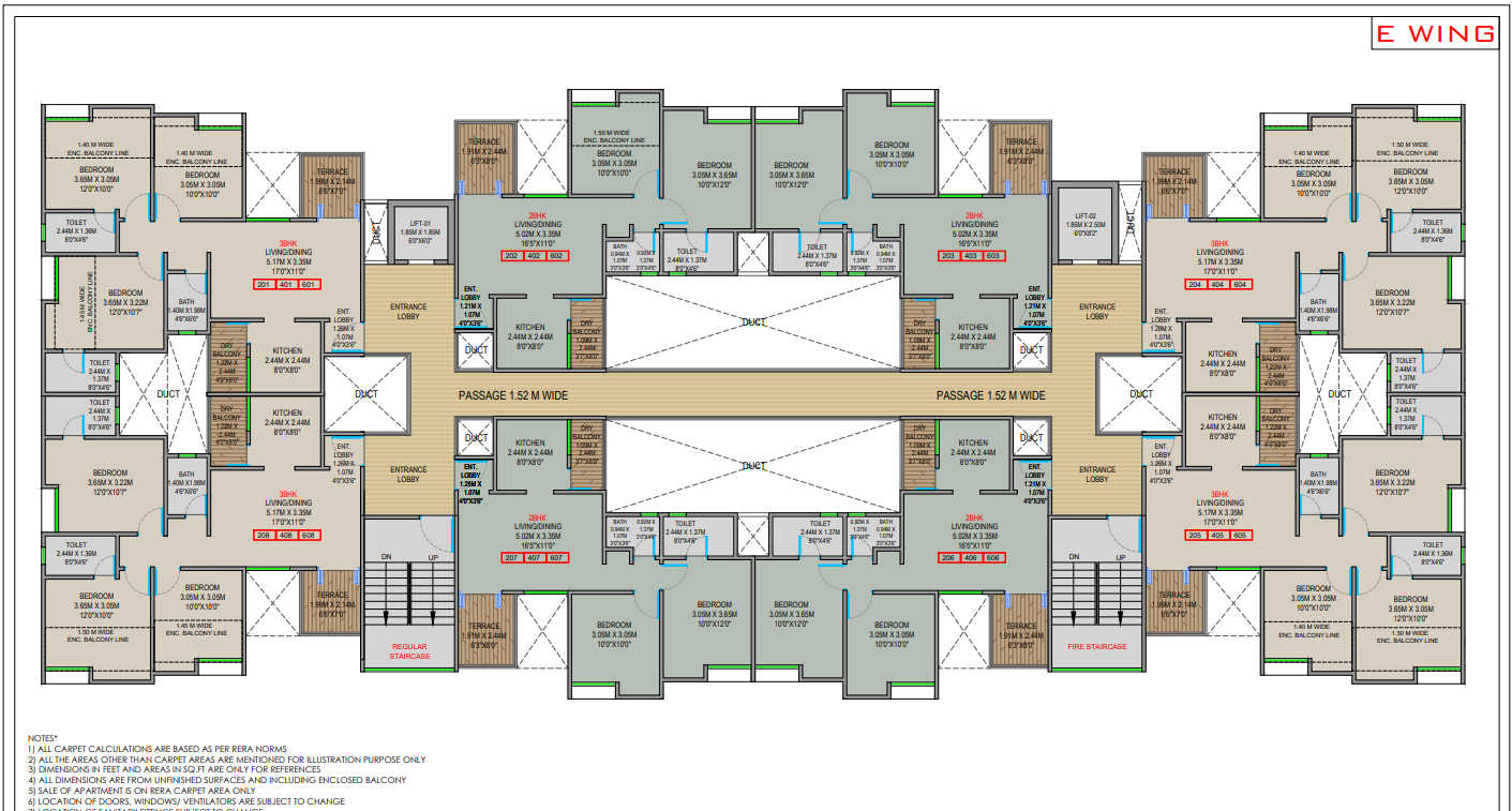 Majestique 38 Park Floor Plan