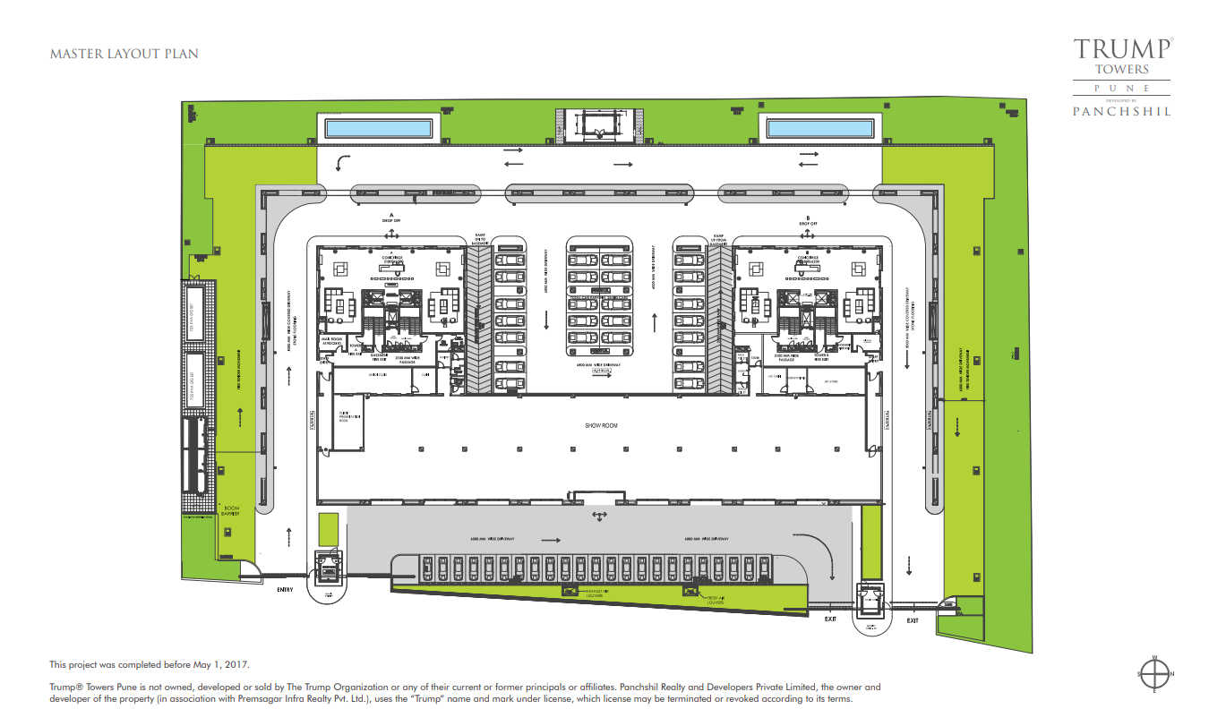 Panchshil Trump Towers Master Plan