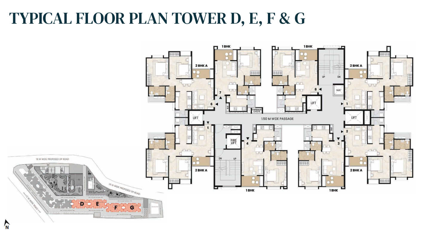 Mahindra Happinest Tathawade Floor plan 2