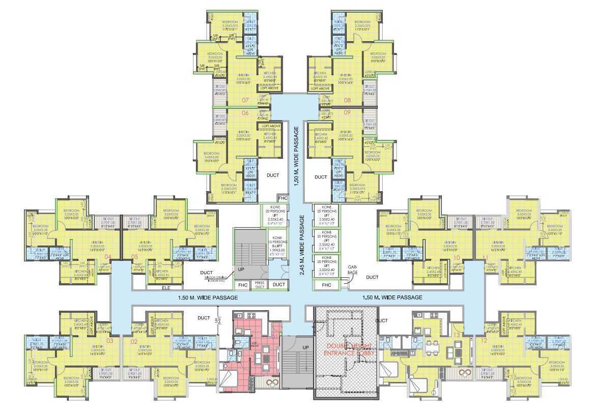 Aishwaryam Insignia Floor plan 1